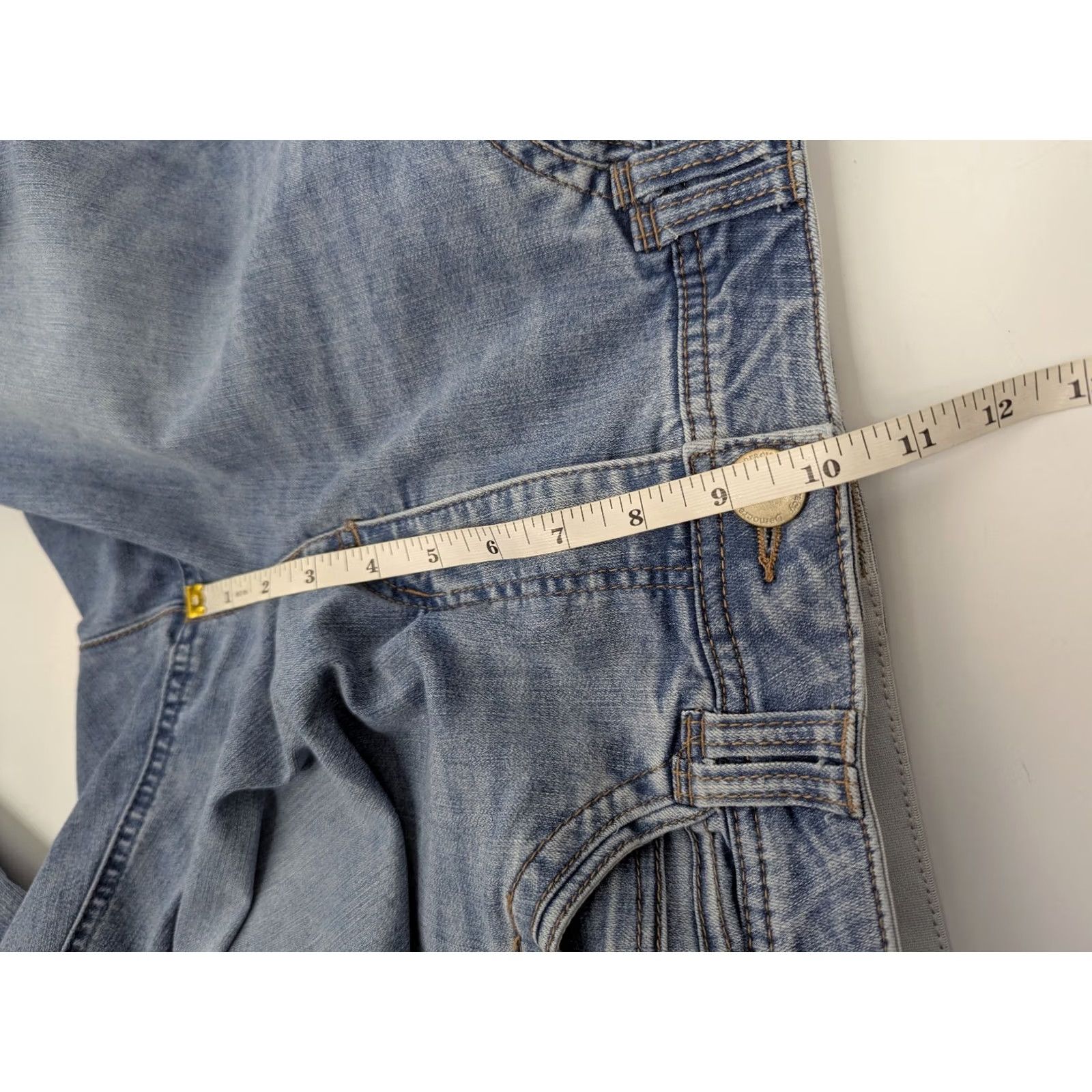 Vintage Democracy Ab Technology Slim Ankle Jeans Blue Medium Wash Womens Size 14 Size 36" / US 14 / IT 50 - 6 Thumbnail