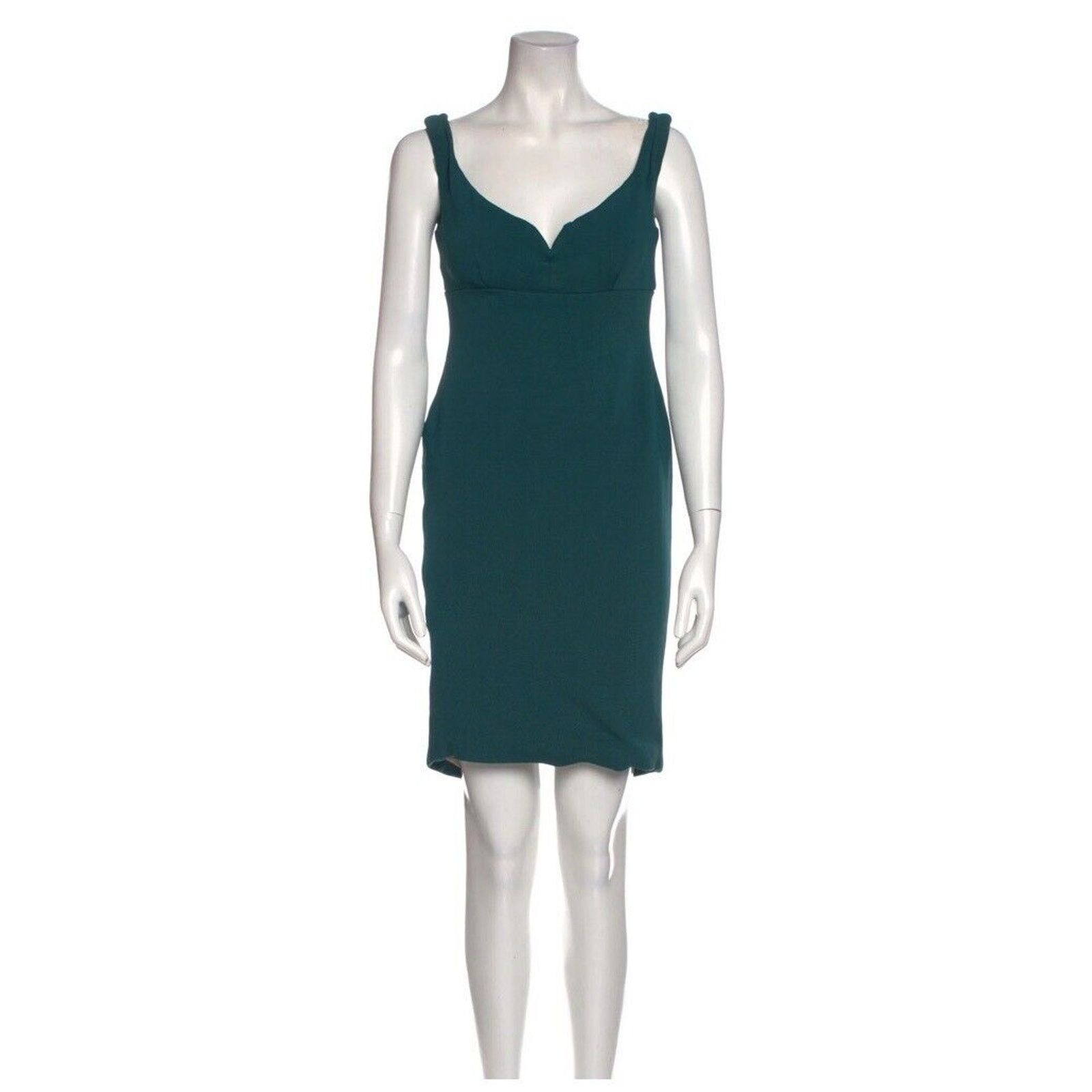 Cinq a Sept Cinq a Sept Women’s Green Sheath Dress Size 4, See photos Size S / US 4 / IT 40 - 1 Thumbnail