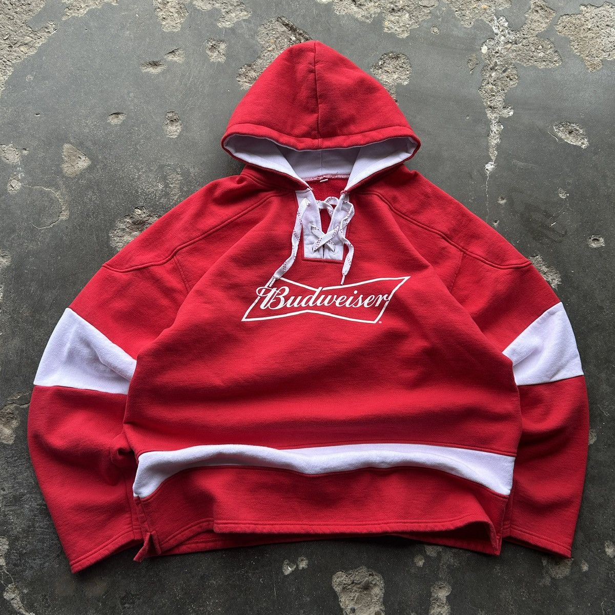 Budweiser Budweiser Jersey Hoodie Size US XL / EU 56 / 4 - 1 Thumbnail