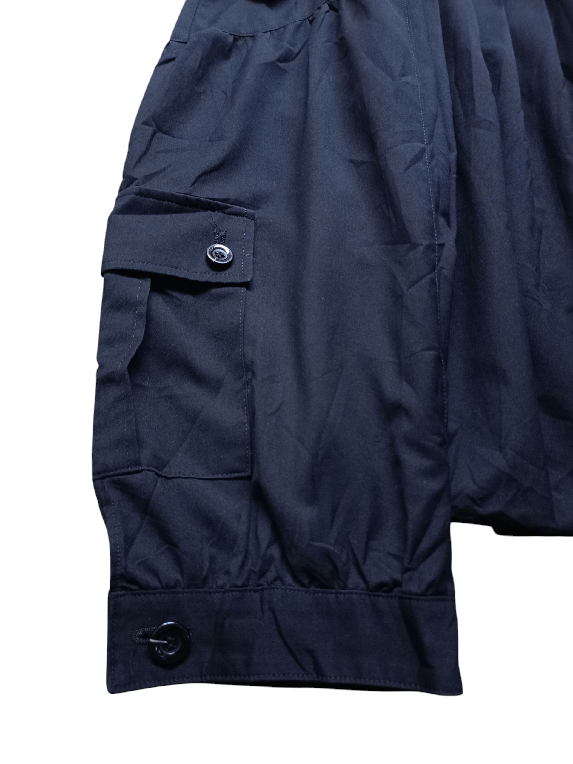 Japanese Brand 2000s Gadged Grow Sarouel Pants style Comme des garcons Size 29" - 5 Thumbnail