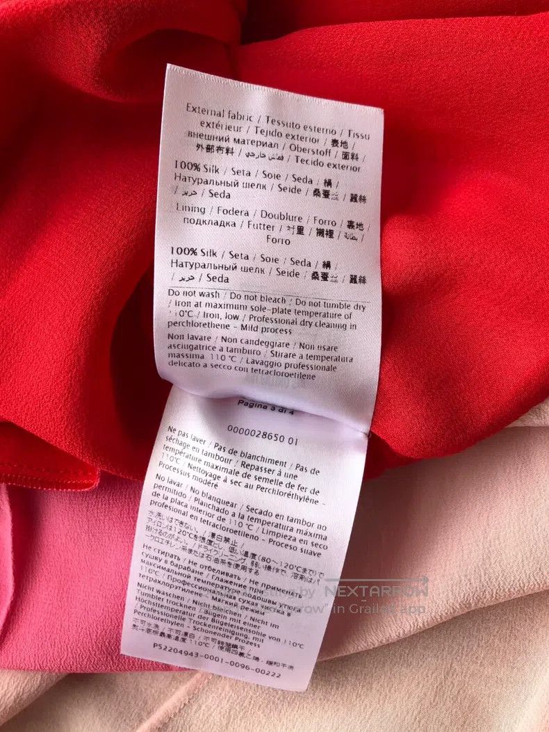 Valentino Valentino Mulberry silk dress Size S / US 4 / IT 40 - 9 Thumbnail
