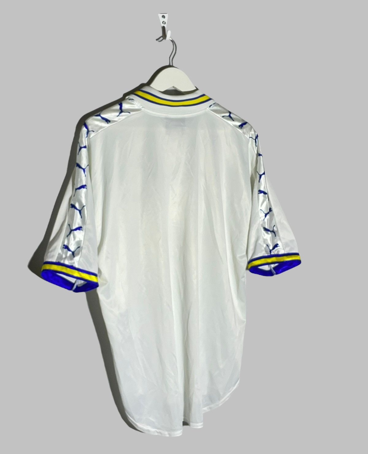 Puma × Vintage Leeds United Puma 1998/99 Home Vintage Football Shirt Size US L / EU 52-54 / 3 - 11 Thumbnail
