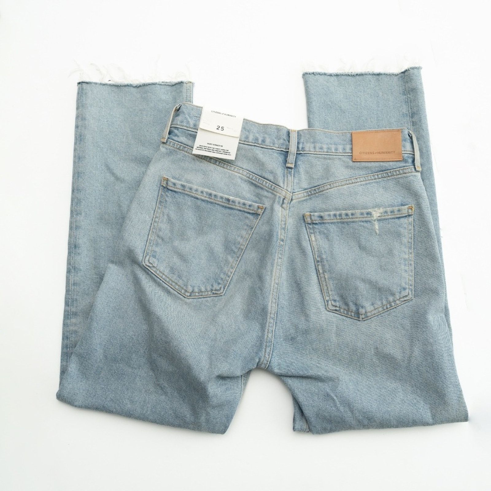 Citizens Of Humanity Citizens of Humani - Charlotte Crop High Rise Straight Jeans Size 26" / US 2 / IT 38 - 5 Thumbnail