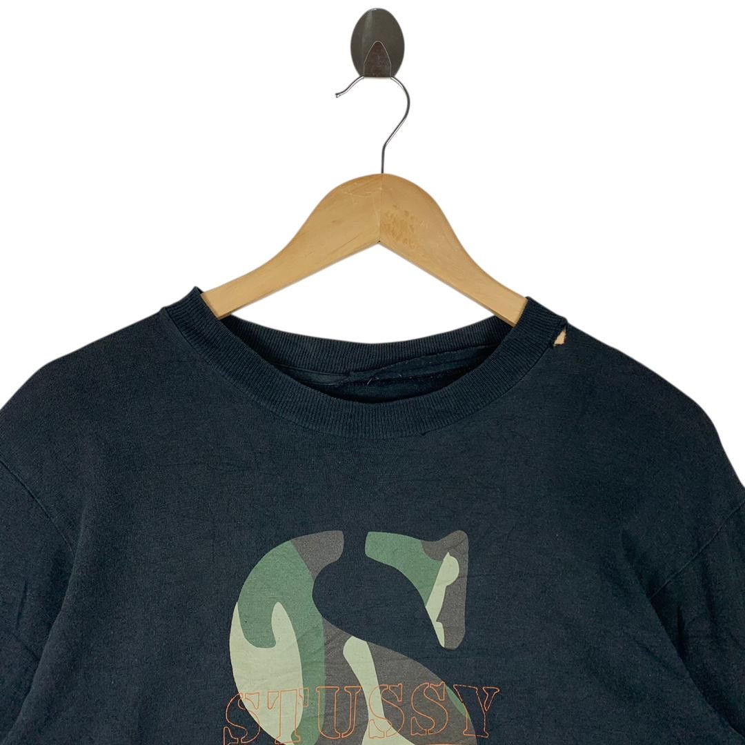 Stussy Vintage 90s STUSSY big S logo long sleeve tee Size US M / EU 48-50 / 2 - 2 Thumbnail