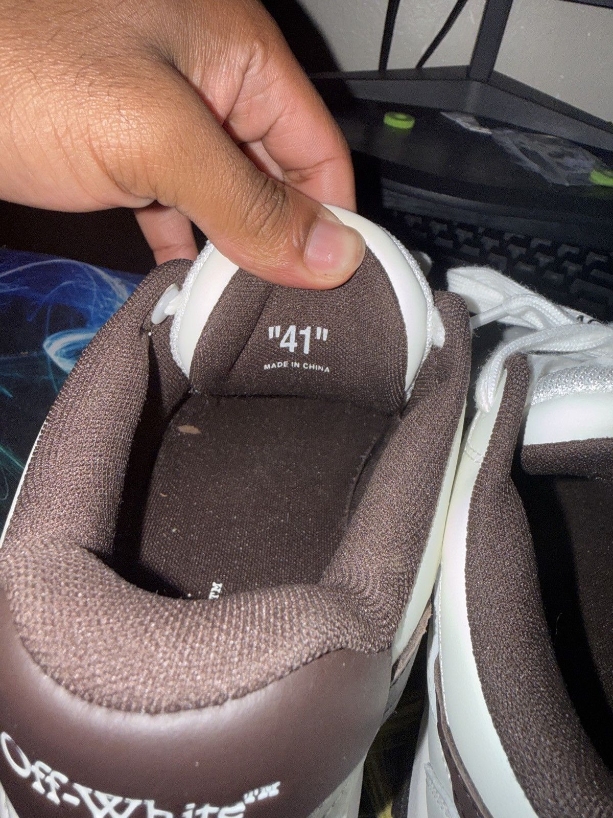 Off-White Cream and Brown Off-Whites Size US 8 / EU 41 - 3 Thumbnail