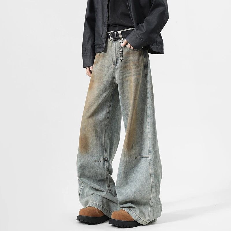 Japanese Brand × Jean Denim pants Splotch worn out jeans Size US 27 - 4 Thumbnail