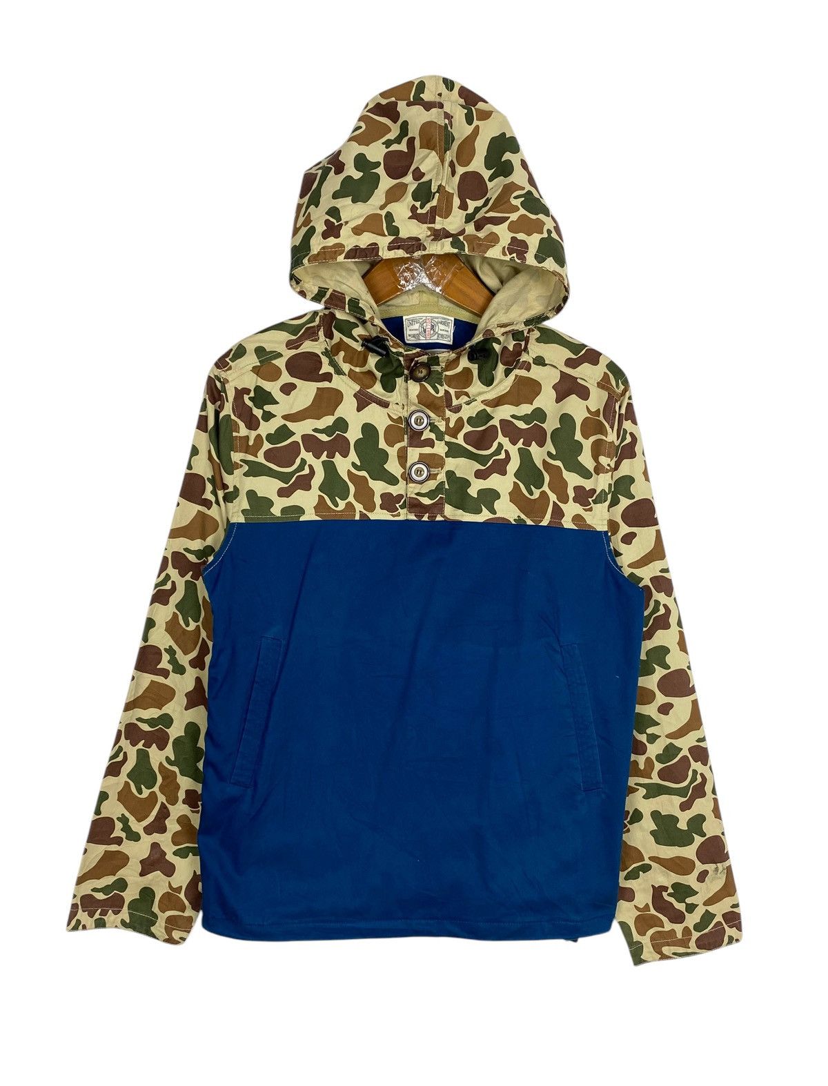 Japanese Brand Rare‼️ United Garment Workers Horizon Camouflage Hoodie Size M / US 6-8 / IT 42-44 - 1 Thumbnail