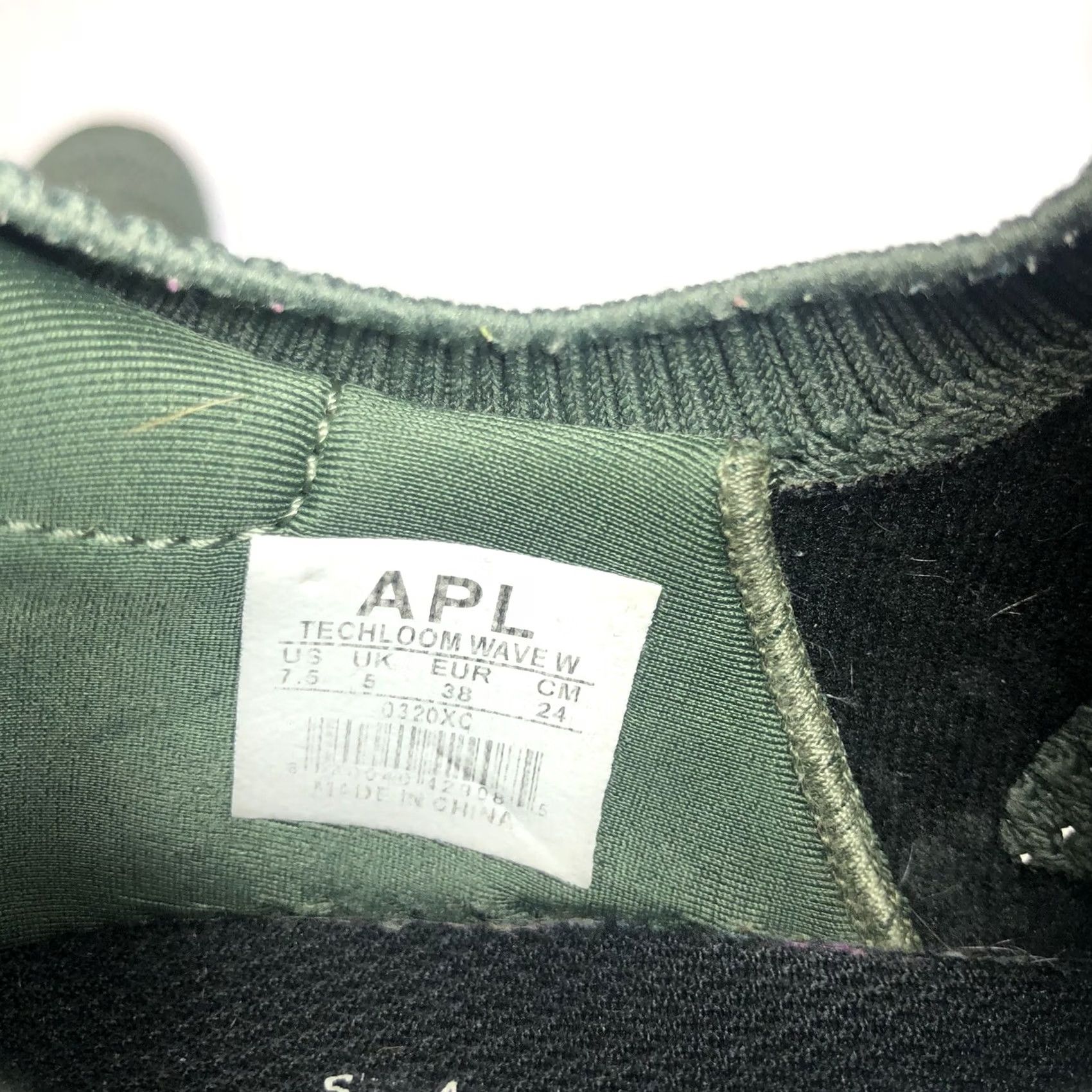 Vintage APL Sneaker Womens Green Techloom Wave Shadow Size US 8 / IT 38 - 3 Thumbnail