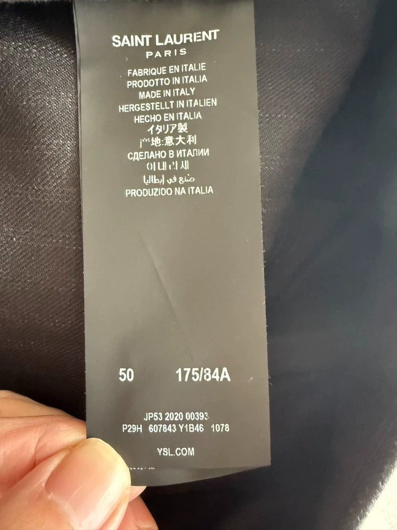 Saint Laurent Paris Saint Laurent Wool Dress Pants- Size US 36 / EU 52 - 5 Thumbnail