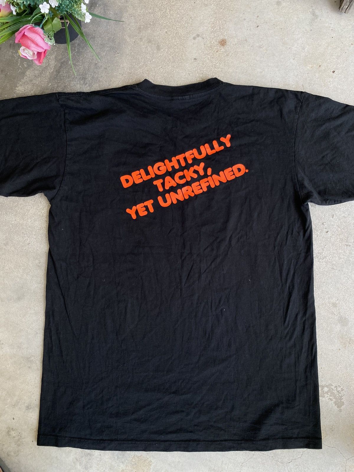 Other Vintage 90s Hooters Orlando Delightfully Graphic Tacky Tee Size US XL / EU 56 / 4 - 4 Thumbnail