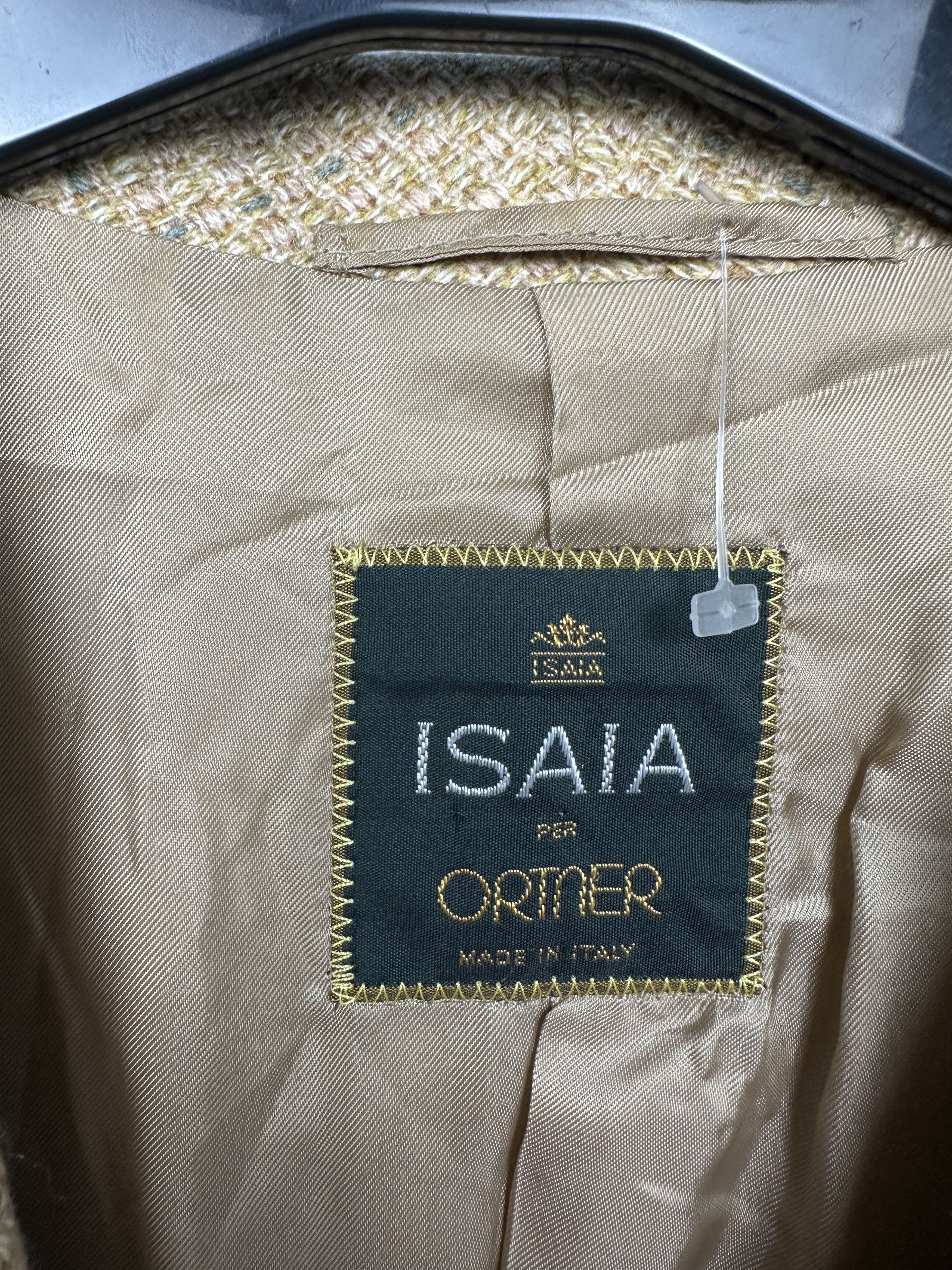 Isaia Isaia Napolii Womens Cashmere Wool Blazer Jacket Size XL / US 12-14 / IT 48-50 - 3 Thumbnail