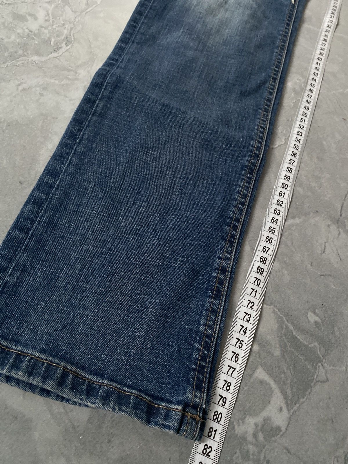 Japanese Brand Rare Avan Heavy Distressed Denim / Statement Wash / Y2K 90s Size US 31 - 10 Thumbnail