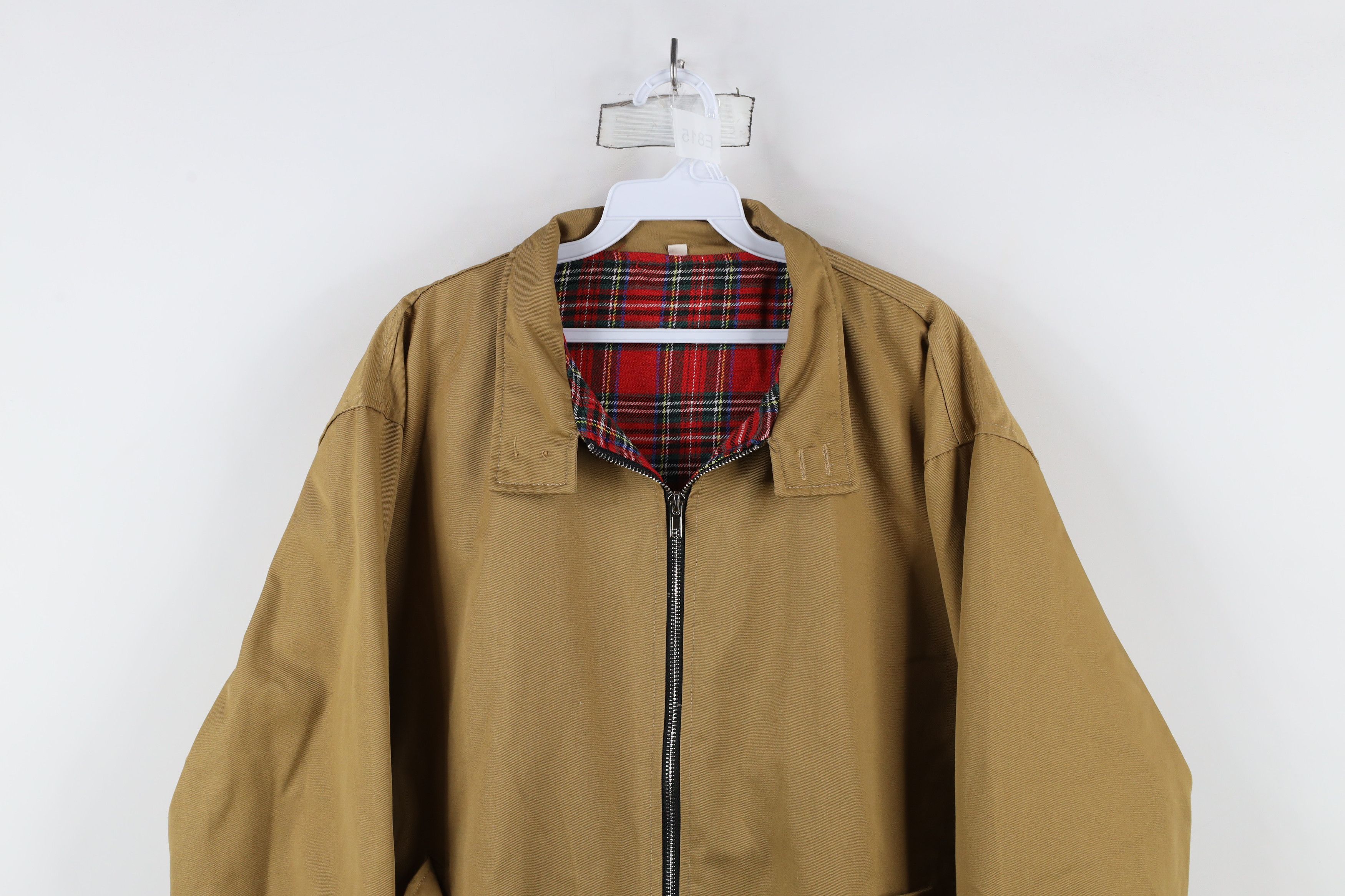 Vintage Vintage 90s Streetwear Full Zip Cafe Racer Bomber Jacket Size US XL / EU 56 / 4 - 2 Thumbnail