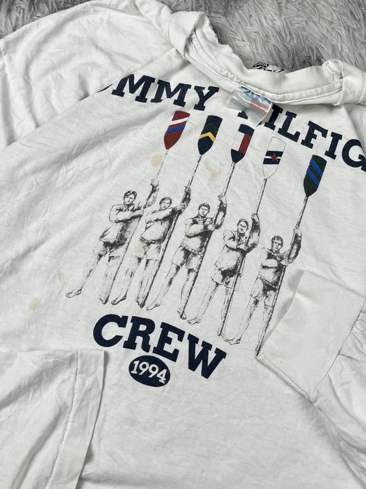 Tommy Hilfiger Vintage Tommy Hilfiger Long sleeve T-shirt Size US L / EU 52-54 / 3 - 7 Thumbnail