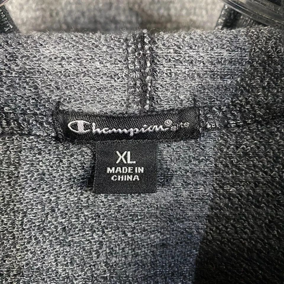 Champion Champion Elite Hoodie Women's XL Pullover Striped Drawstring Size XL / US 12-14 / IT 48-50 - 3 Thumbnail