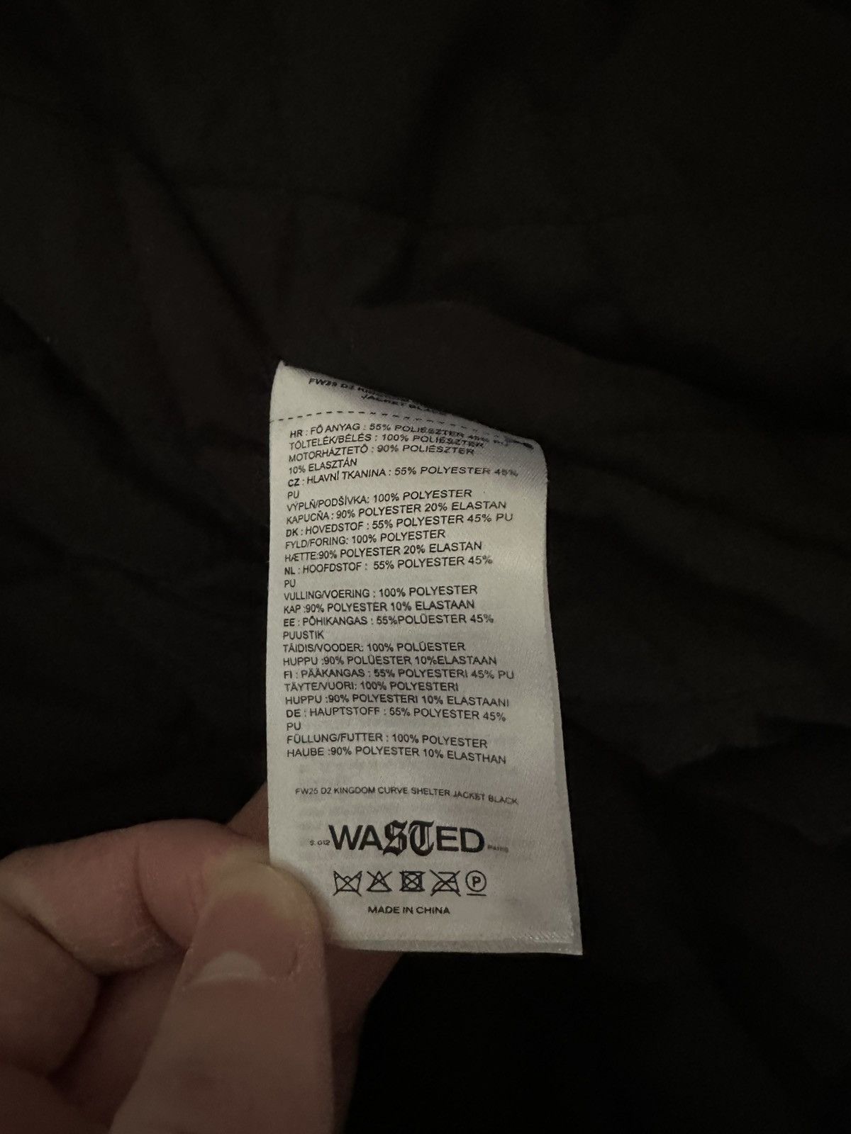 Wasted Paris Wasted Paris Leather Bomber Jacket Size US M / EU 48-50 / 2 - 5 Thumbnail