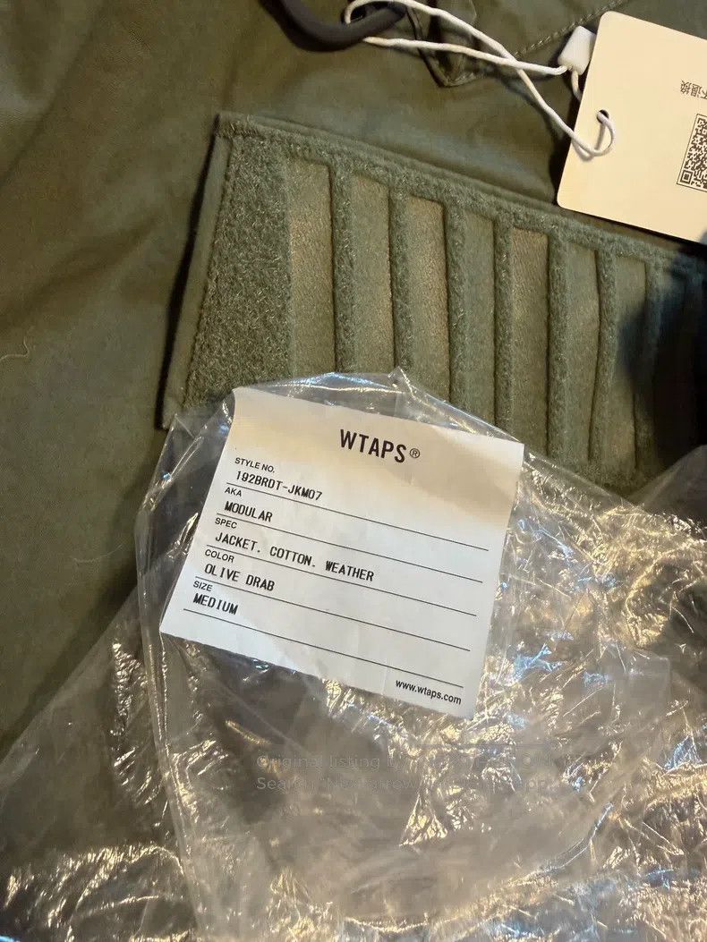 Wtaps Wtaps Workwear jacket Military Green Size US M / EU 48-50 / 2 - 5 Thumbnail