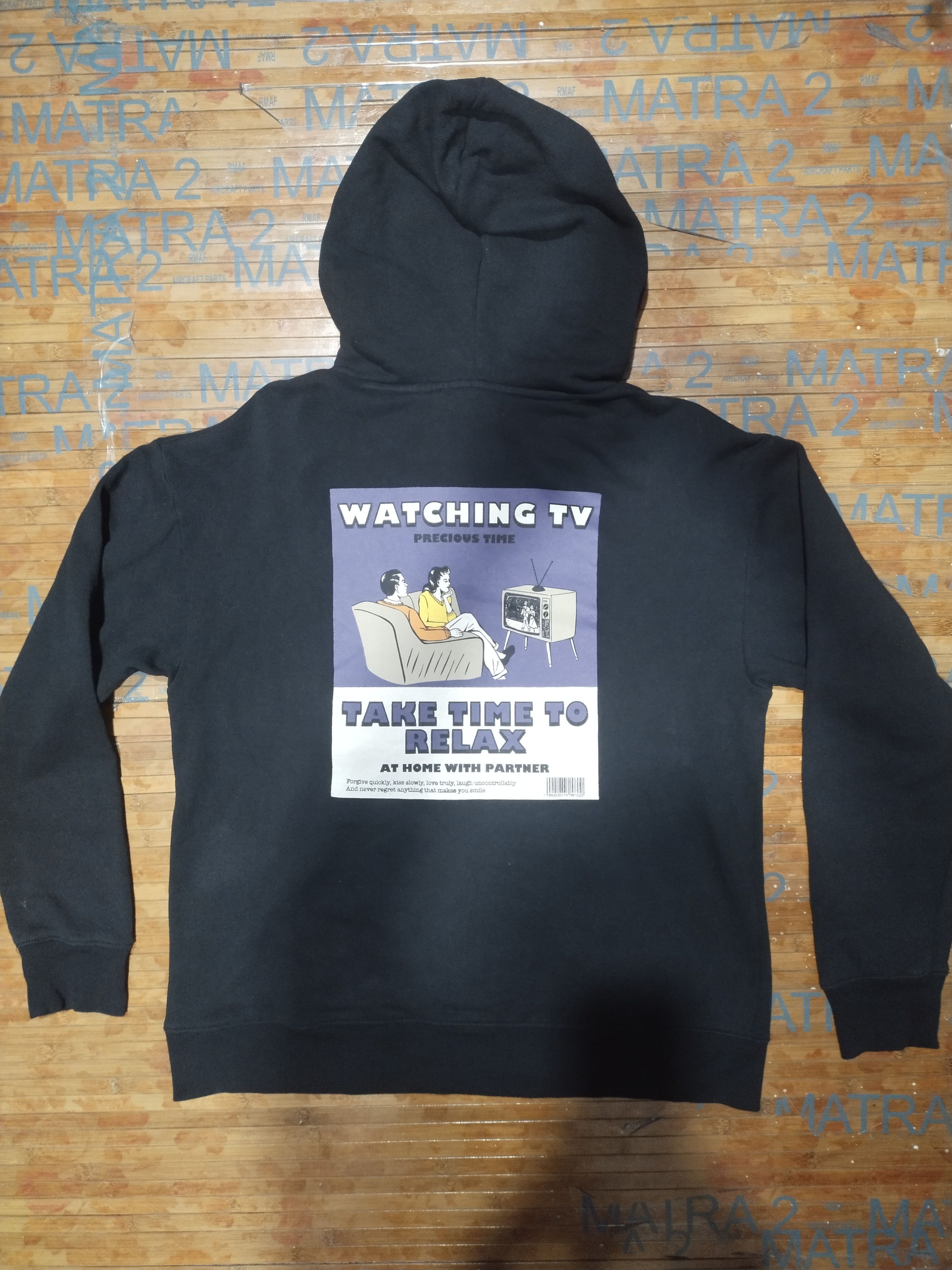 Japanese Brand Sweatshirt Hoodie"Quash" USA Fabric Sz M Size US M / EU 48-50 / 2 - 2 Thumbnail
