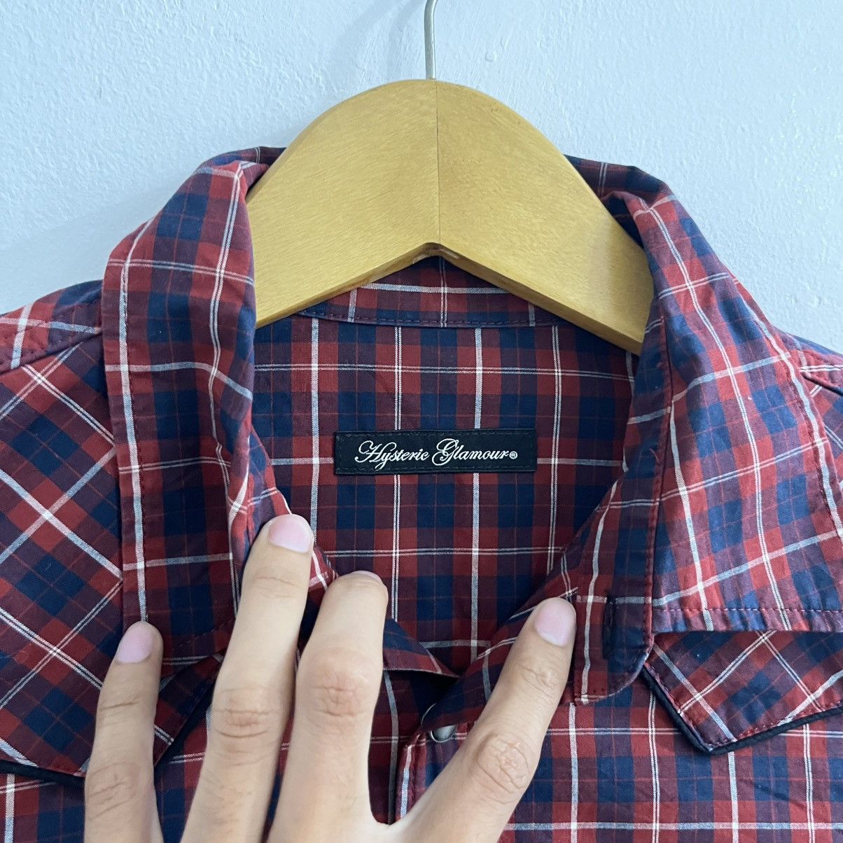Hysteric Glamour Hysteric Glamour Plaid Western Button Up Size M / US 6-8 / IT 42-44 - 6 Thumbnail