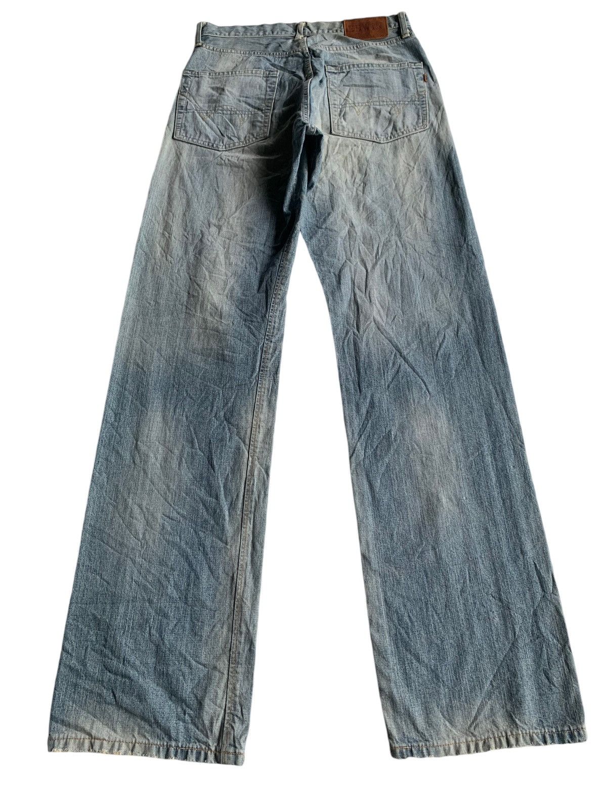Edwin × Japanese Brand Edwin 505Z Selvedge Mudwash Distressed Denim Size US 29 - 17 Thumbnail
