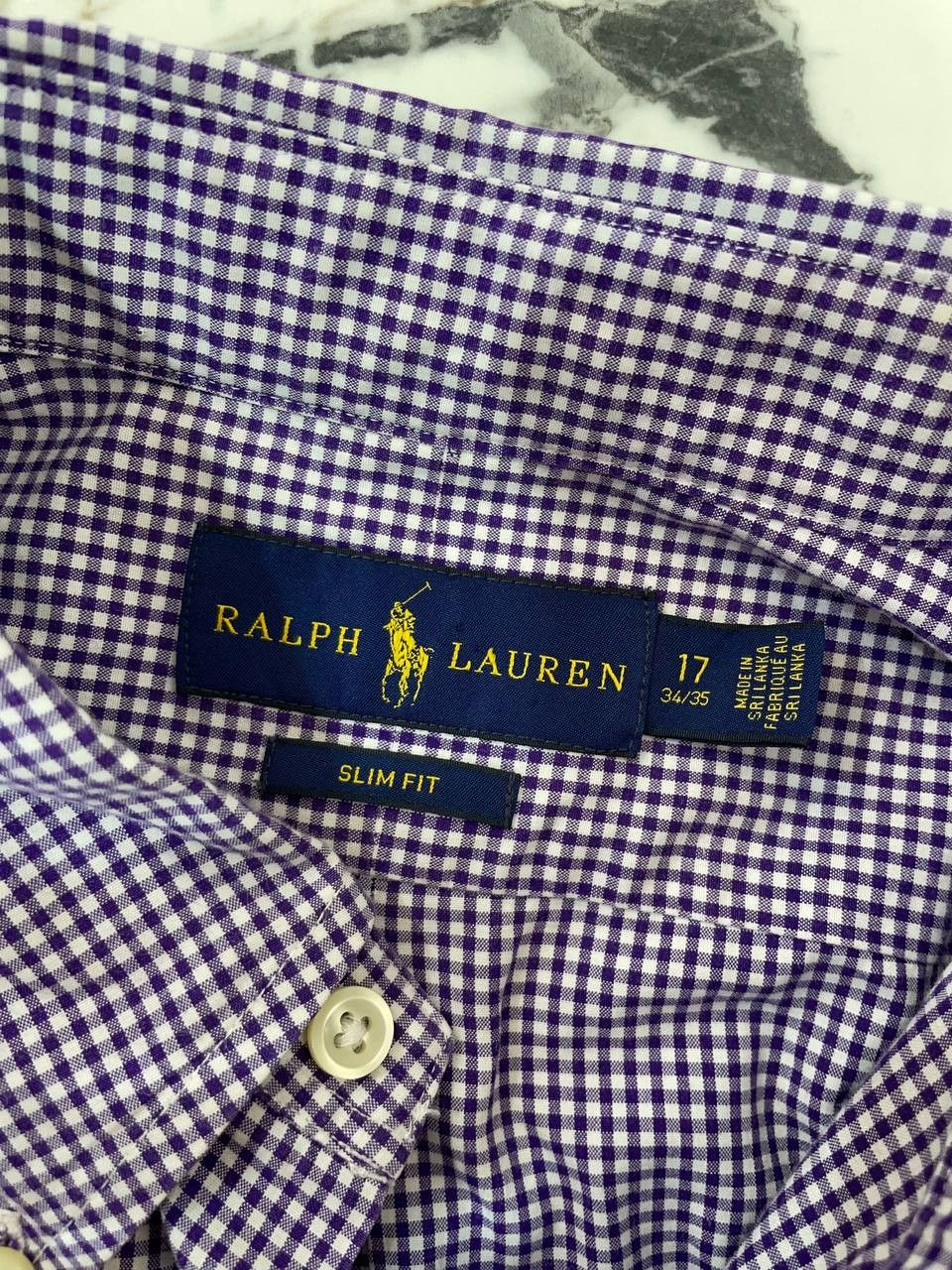 Polo Ralph Lauren RALPH LAUREN Checked SHIRT Size XL Men's Long Sleeve Purple Size US XL / EU 56 / 4 - 10 Thumbnail