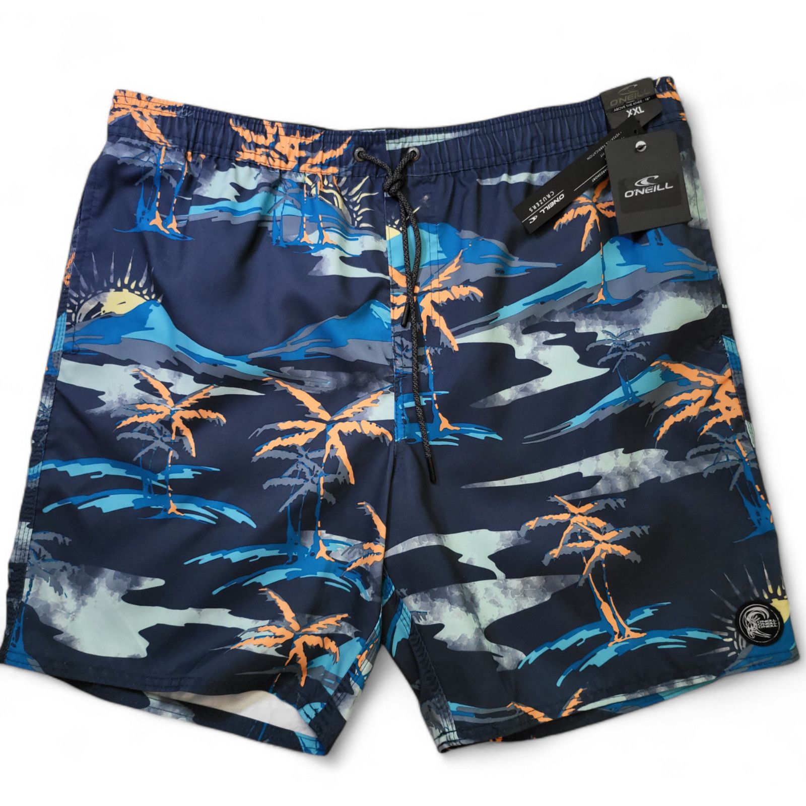 O'Neill NWT O'NEILL Cabana Volley Elastic Swim Shorts Blue Size 2XL Size US 42 / EU 58 - 2 Thumbnail