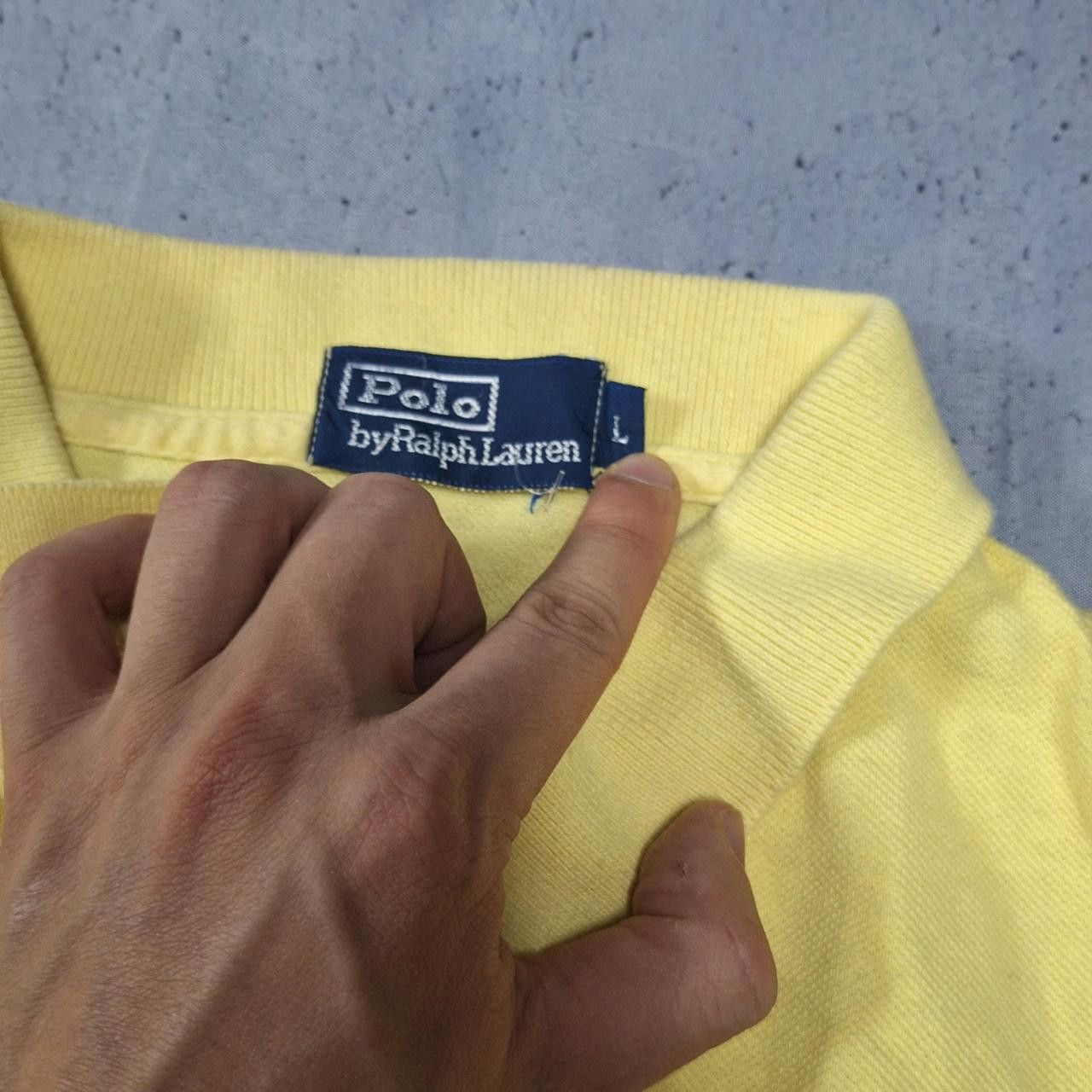 Polo Ralph Lauren Yellow Ralph Lauren polo shirt #poloshirt Size US L / EU 52-54 / 3 - 3 Thumbnail