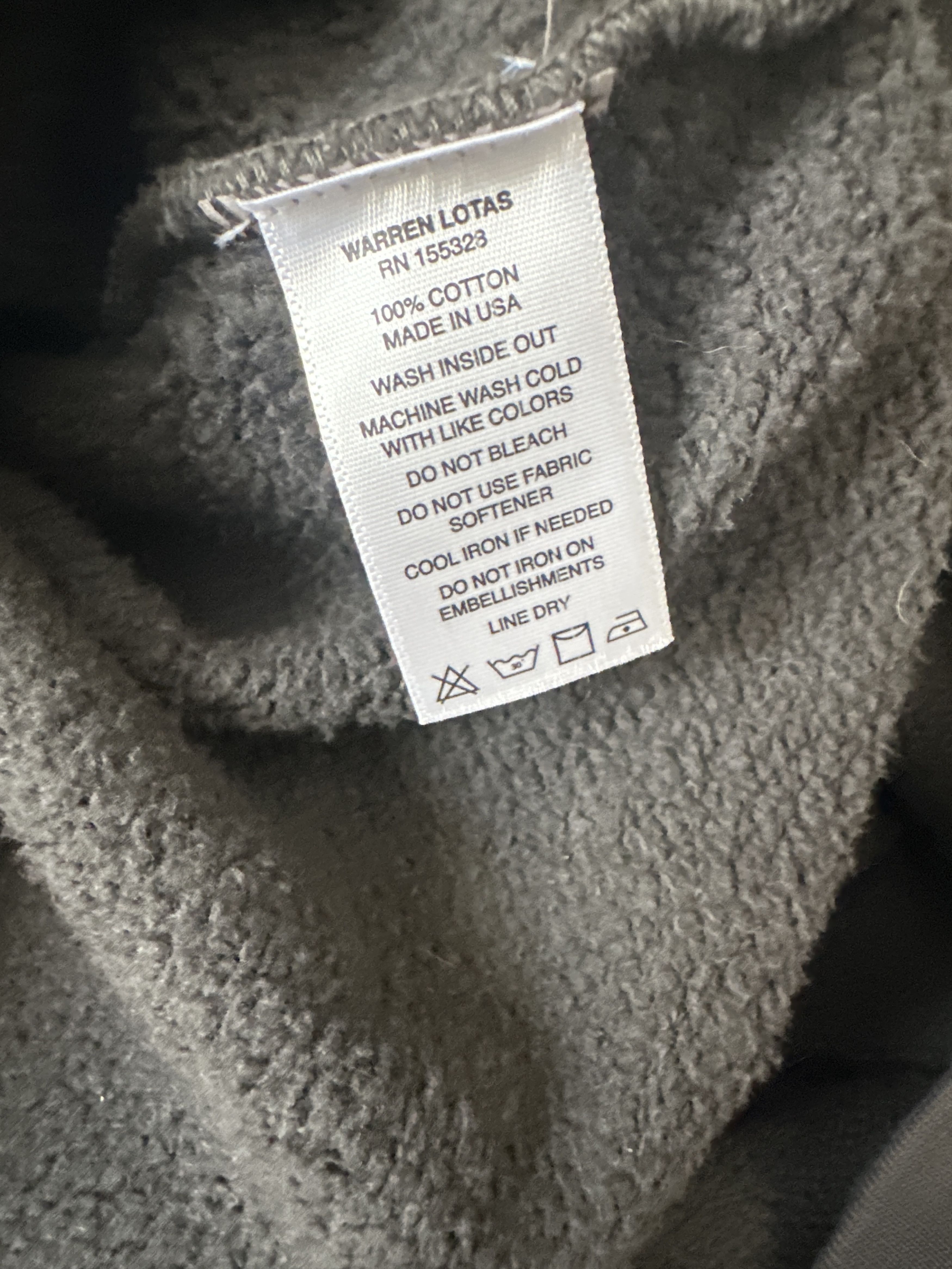 Warren Lotas Weary gunslinger hoodie Size US XL / EU 56 / 4 - 4 Thumbnail