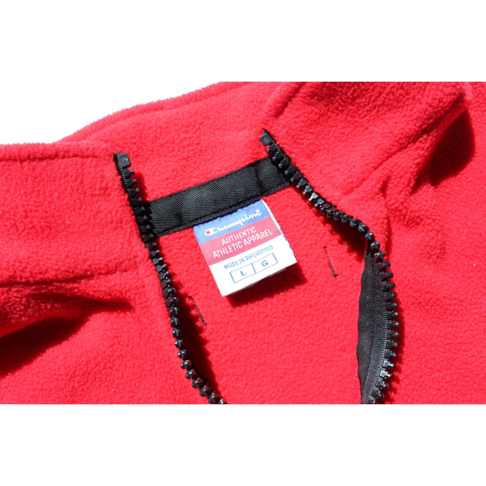 Champion VINTAGE Champion Athletic Fleece Pullover Sweatshirt Red L Mens ¼ Zip Authentic Sweatshirt Athletic Fit Regular Size L Size US L / EU 52-54 / 3 - 5 Thumbnail