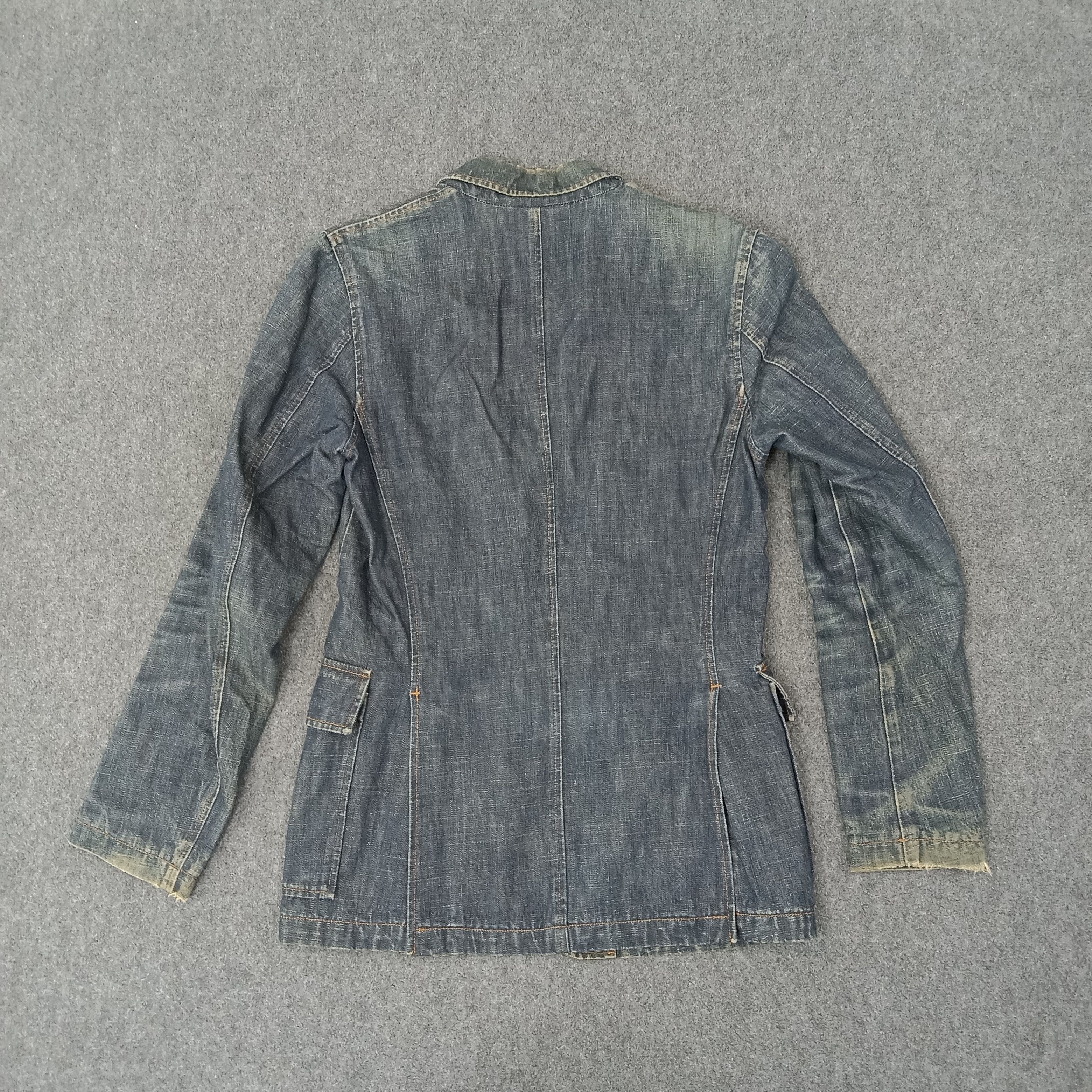 Miu Miu Miu Miu Italian Brand Denim Jacket C256N2 Size XS / US 0-2 / IT 36-38 - 6 Thumbnail
