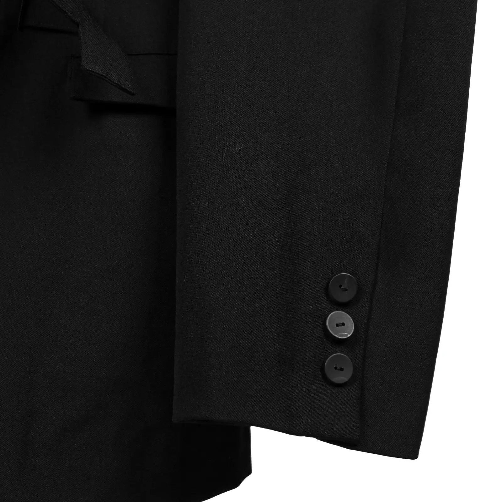 Yohji Yamamoto Yohji Yamamoto Pour Homme - 5 BELTS DOUBLE BREASTED JACKET Size US M / EU 48-50 / 2 - 9 Thumbnail