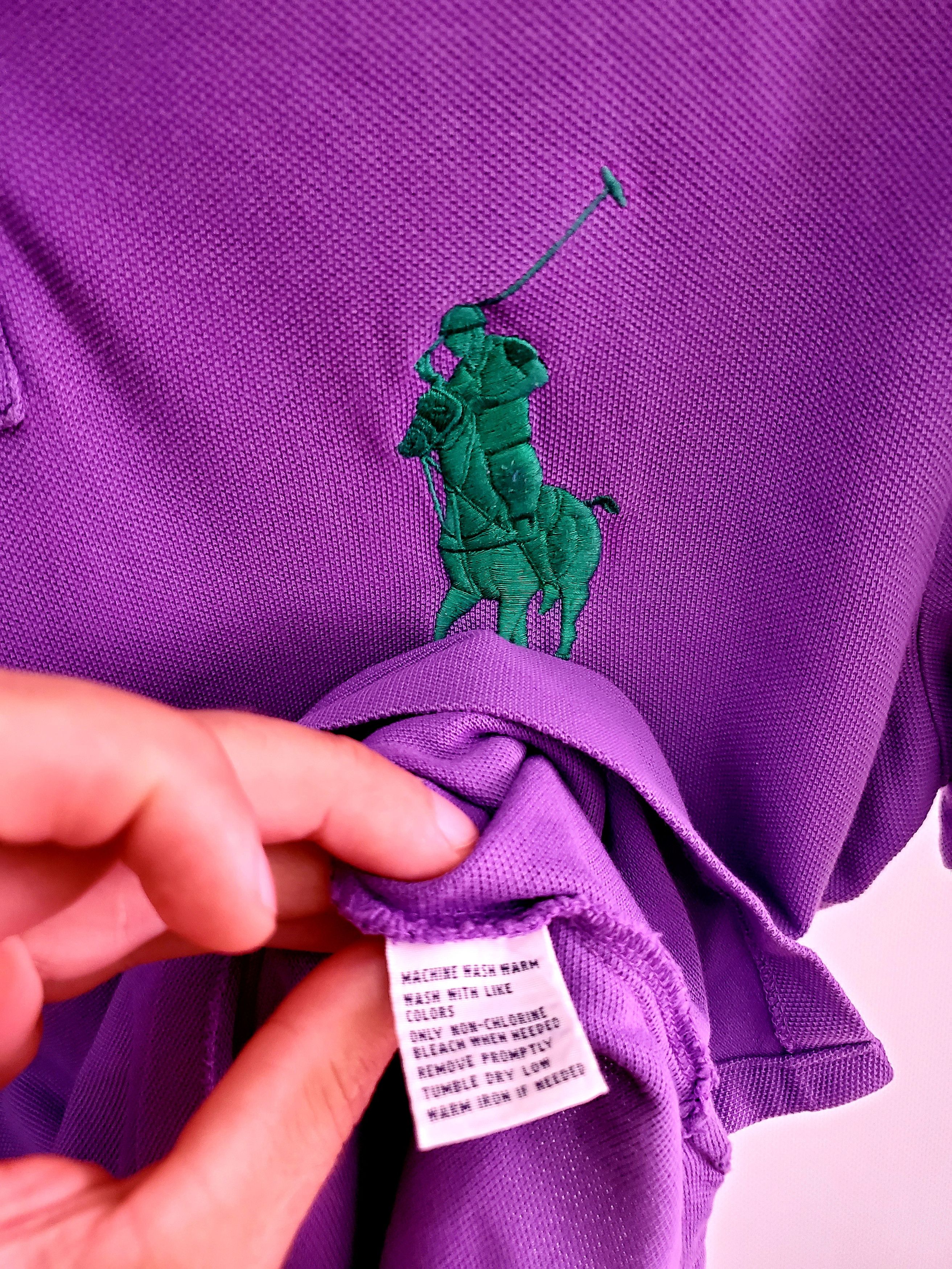 Polo Ralph Lauren × Vintage Vintage Polo Ralph Lauren polo T-shirt Chief Keef style M Size US M / EU 48-50 / 2 - 4 Thumbnail