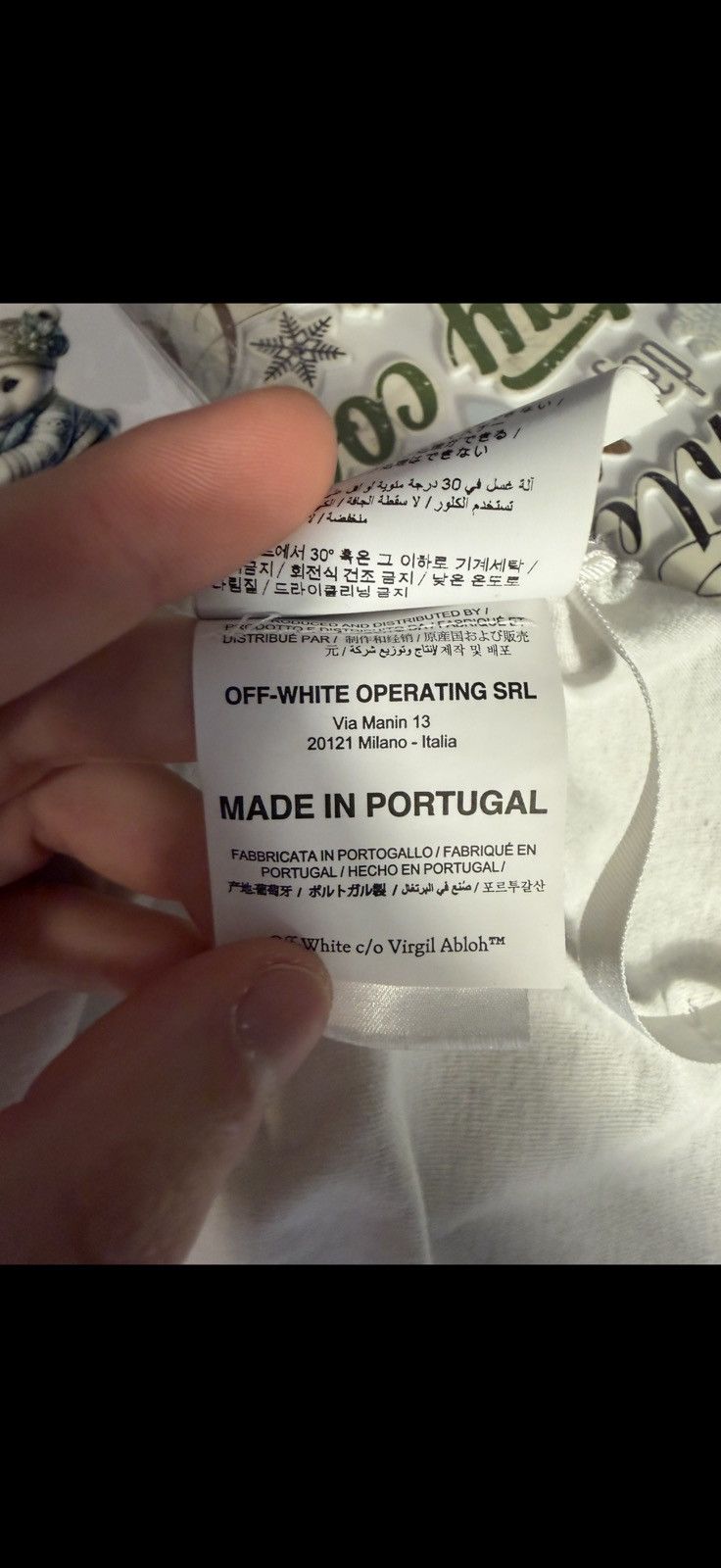 Off-White Off white tee Size US M / EU 48-50 / 2 - 6 Thumbnail