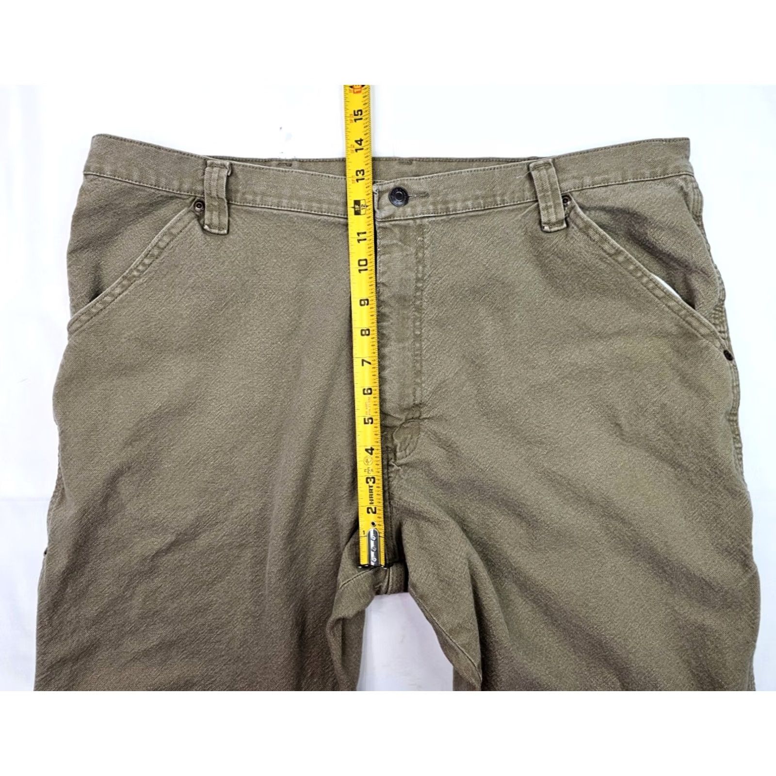 Wrangler Wrangler Five Star Carpenter Jeans Men 40x30 Beige Tan Straight Jeans Men's 40x30 Regular Beige Stars Vintage No Size US 40 / EU 56 - 3 Thumbnail