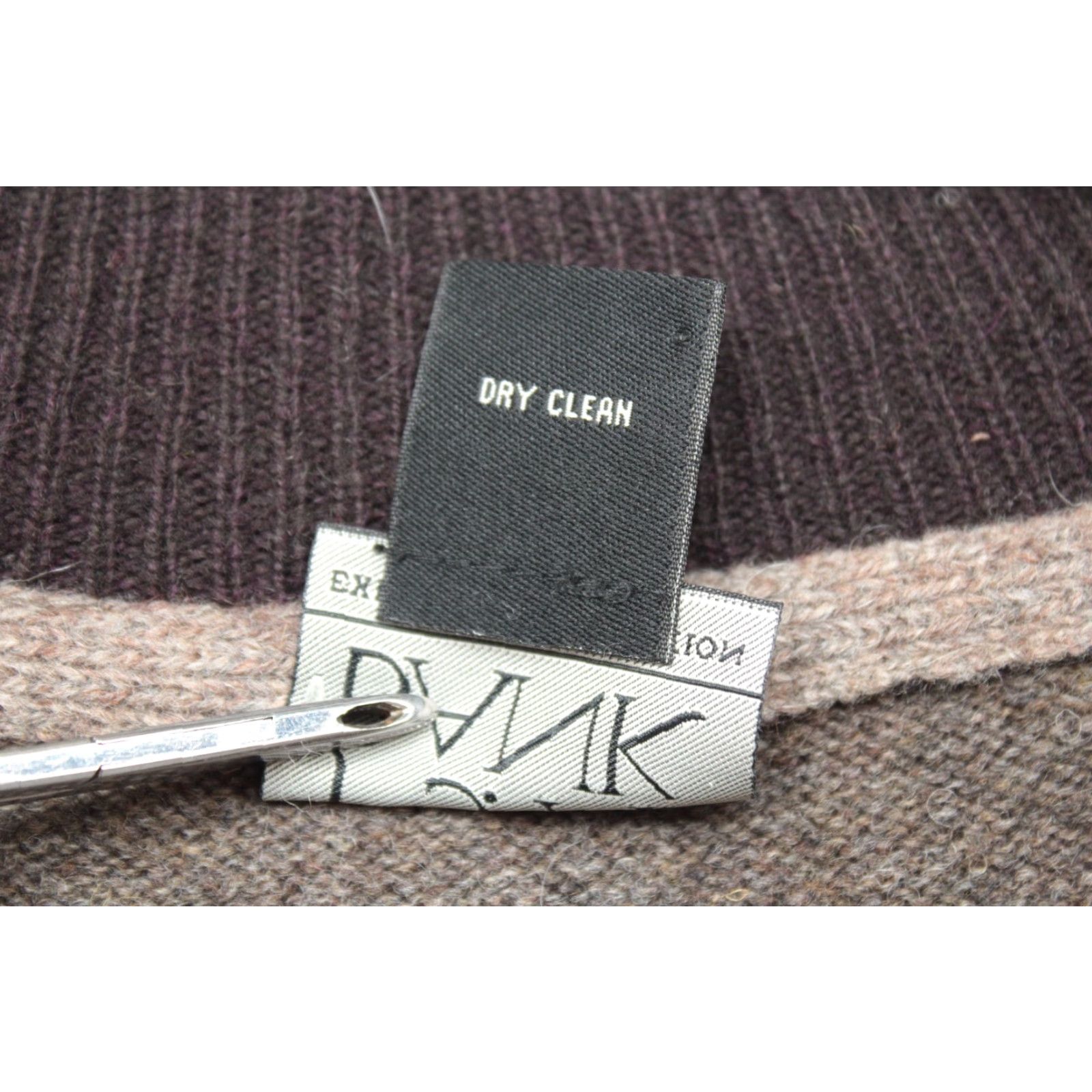 Jos. A. Bank VINTAGE Jos. A. Bank Sweater Men's Large Brown Lamb's Wool 1/4 Zip Argyle Preppy Retro Mens Size US L / EU 52-54 / 3 - 5 Thumbnail