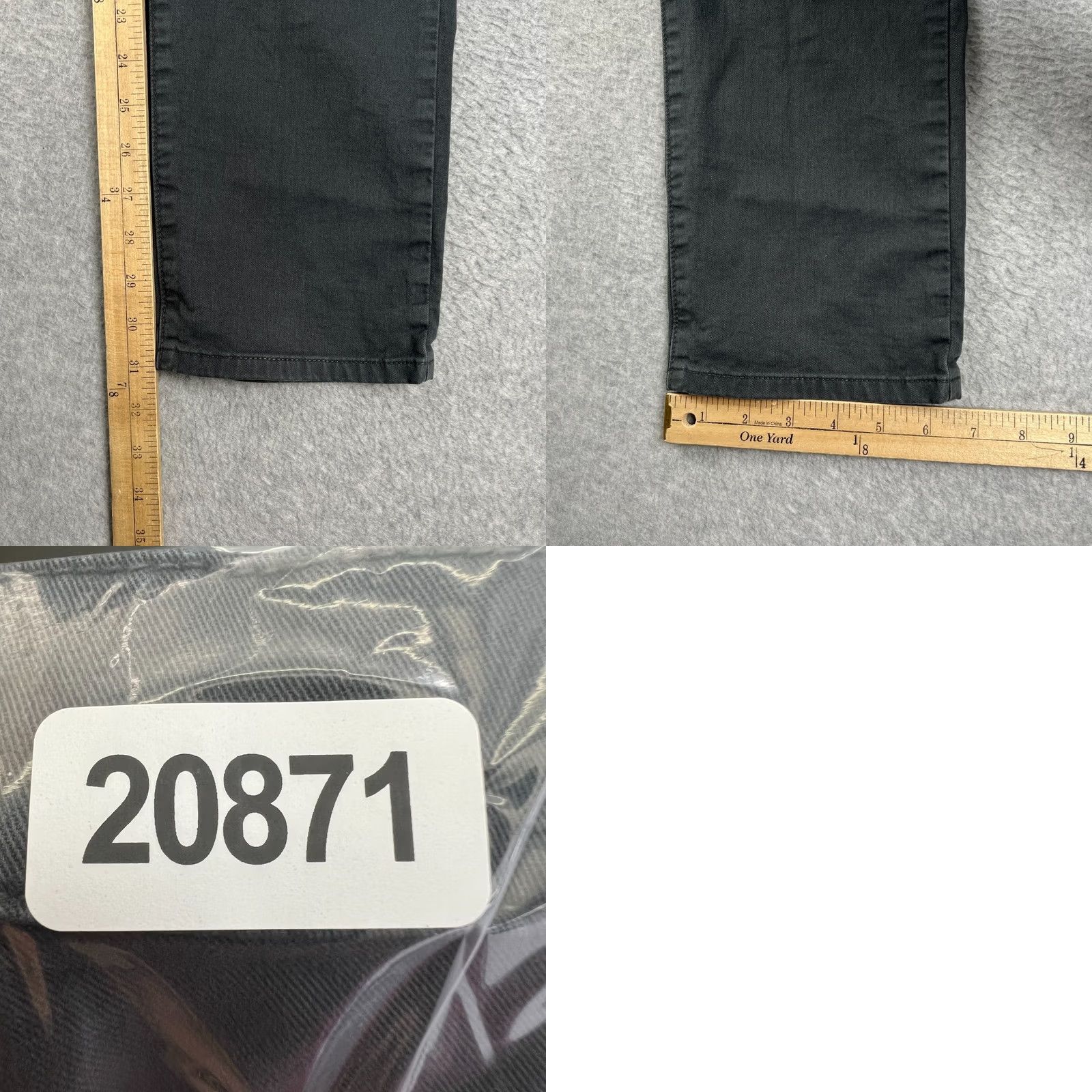 Flint And Tinder Flint & Tinder Pants Mens Slim Fit Stretch Chino 32x32 Grey Size US 32 / EU 48 - 8 Thumbnail