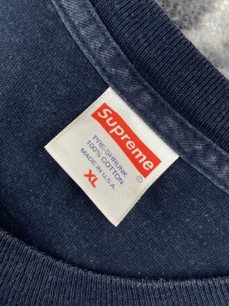 Supreme Supreme F**k You T Shirt Big Logo Men Size XL Blue Size US XL / EU 56 / 4 - 7 Thumbnail