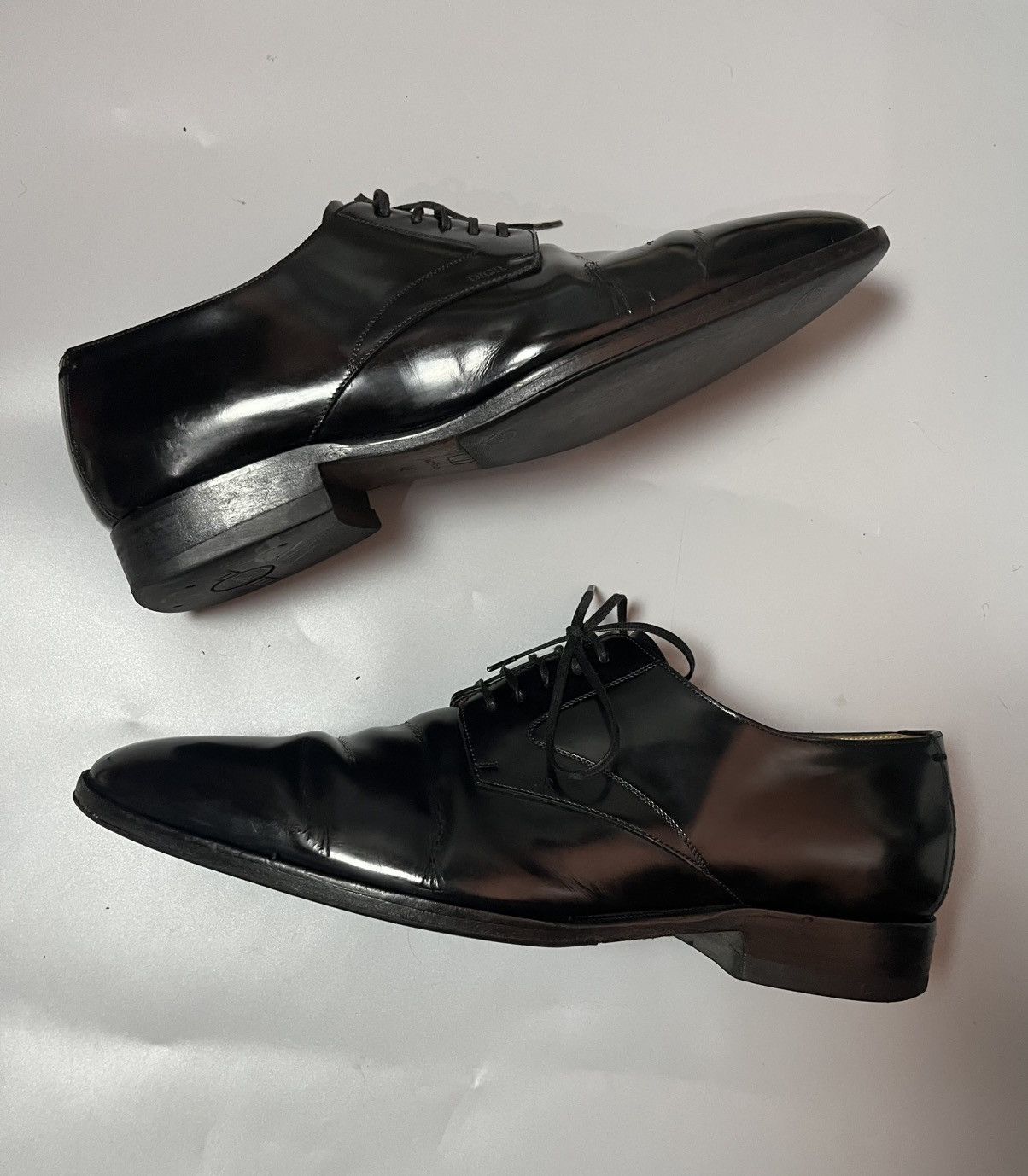 Dior Dior Timeless derby lace-up black shoes Size US 10 / EU 43 - 1 Thumbnail