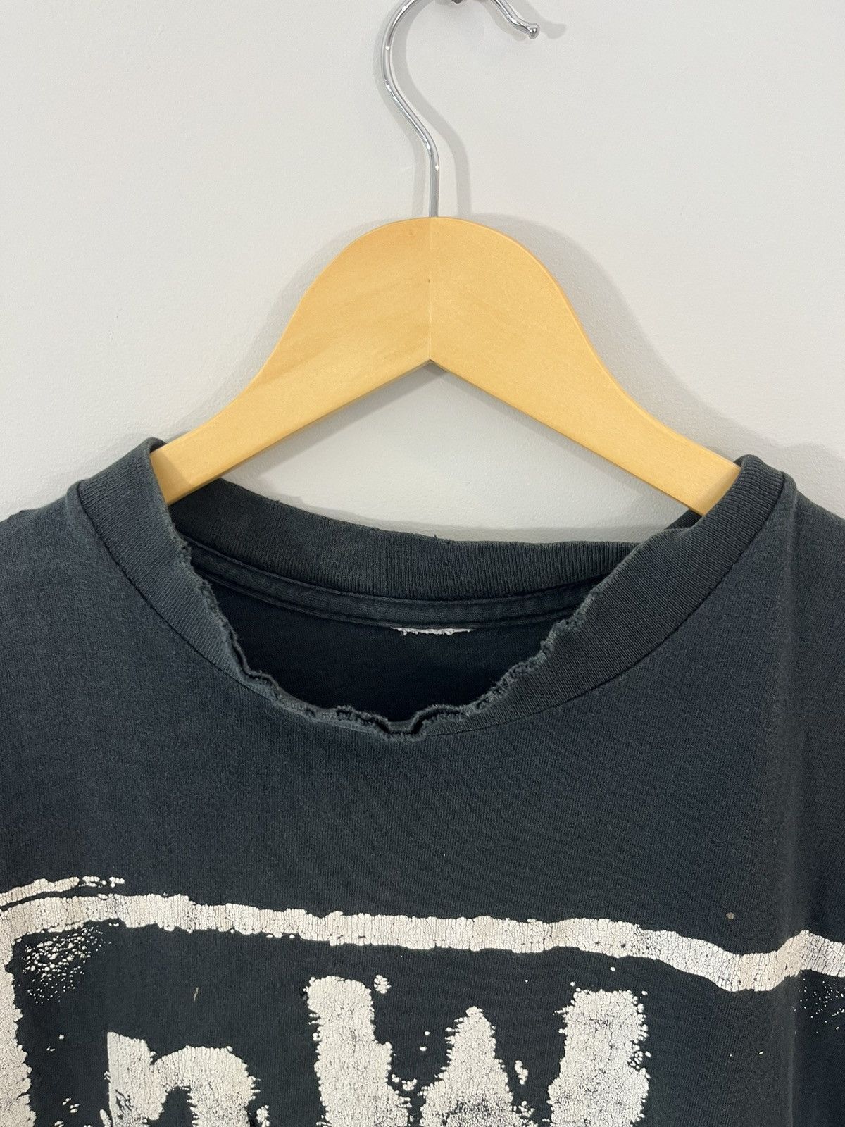 Vintage New World Order Thrashed Vintage Cut Off 90s Tee Size US XL / EU 56 / 4 - 3 Thumbnail