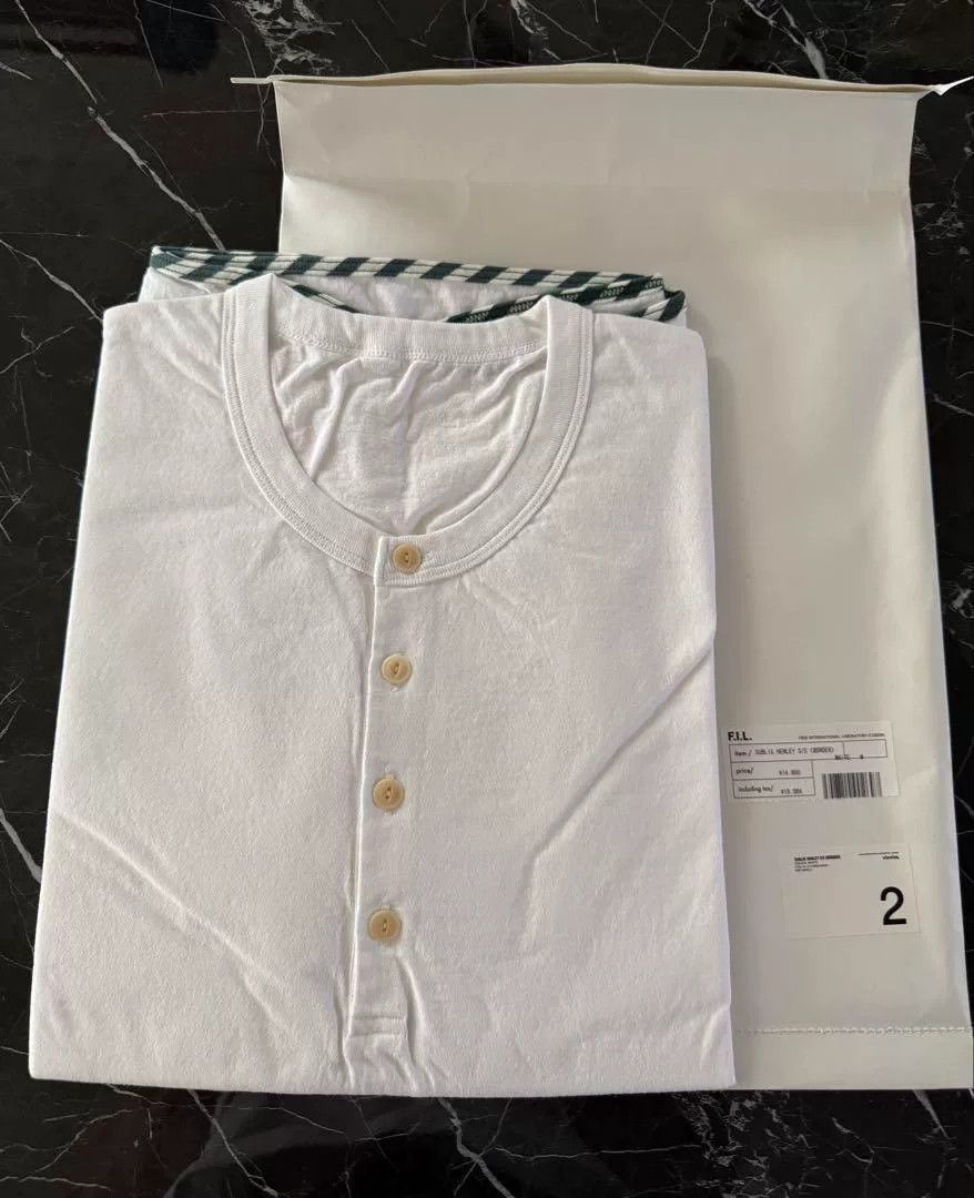 Visvim VISVIM 26SS MONDO HENLEY ZIP S/S DMGD | Grailed