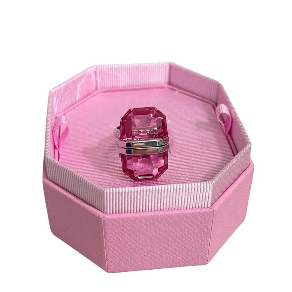 Swarovski Swarovski Lucent ring Magnetic closure, Pink, Size 55 / 7 Size ONE SIZE - 1 Thumbnail