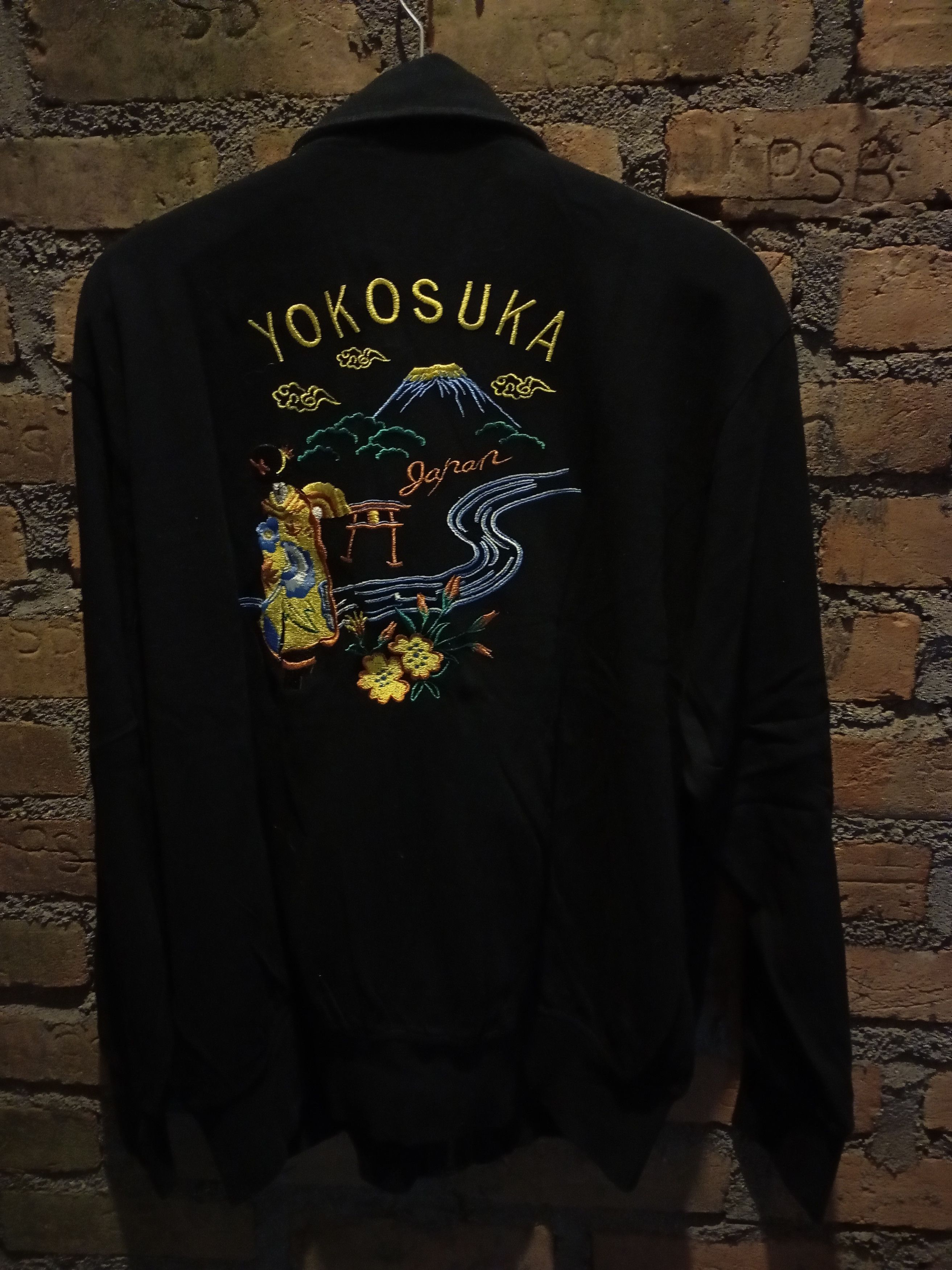 Japanese Brand Embroidered Sweatshirts Sukajan Jacket Size US L / EU 52-54 / 3 - 1 Thumbnail
