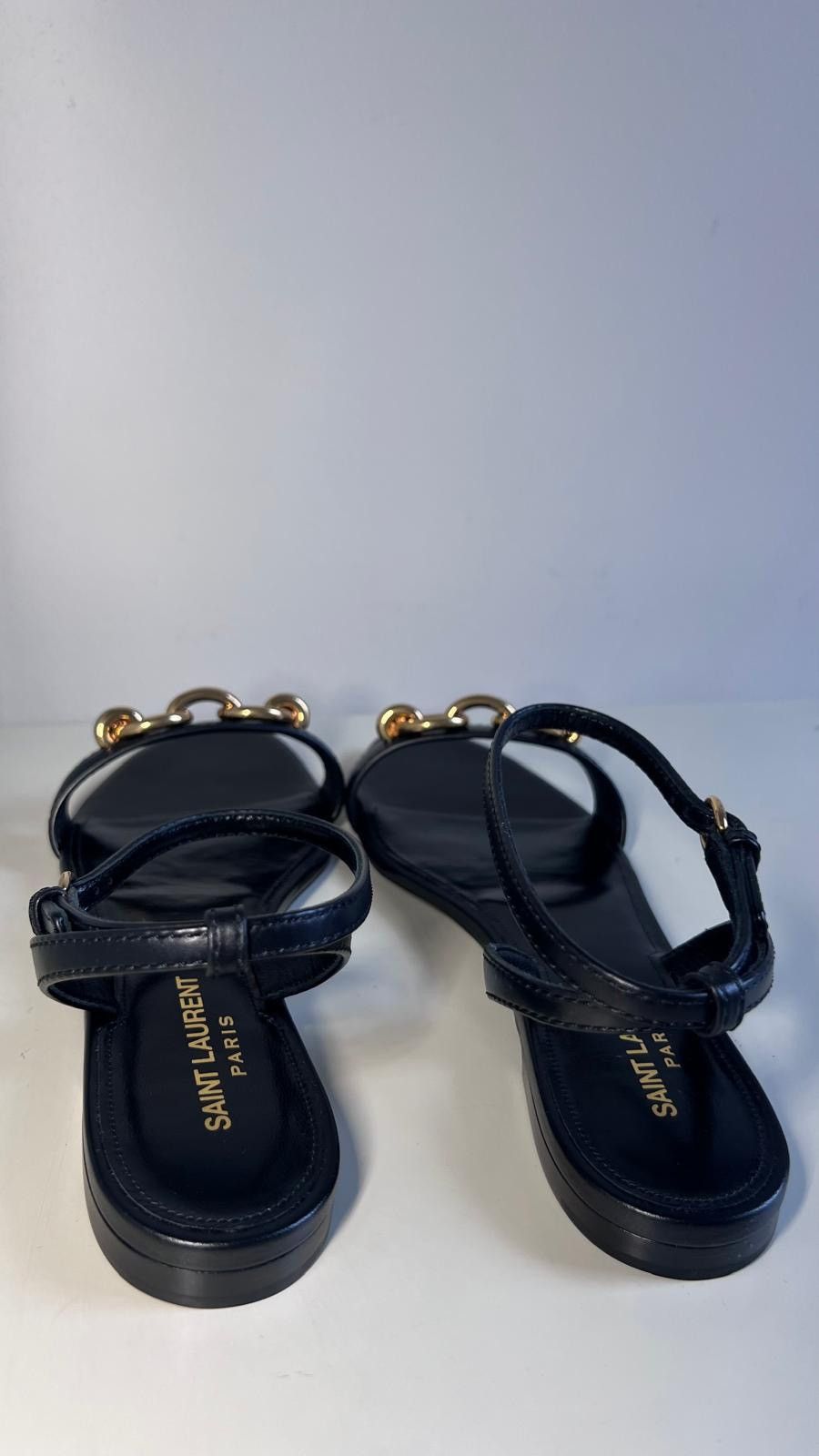 Saint Laurent Paris New Saint Laurent Maillon women flat sandals IT 38/US 8/UK 5 Size US 8 / IT 38 - 4 Thumbnail