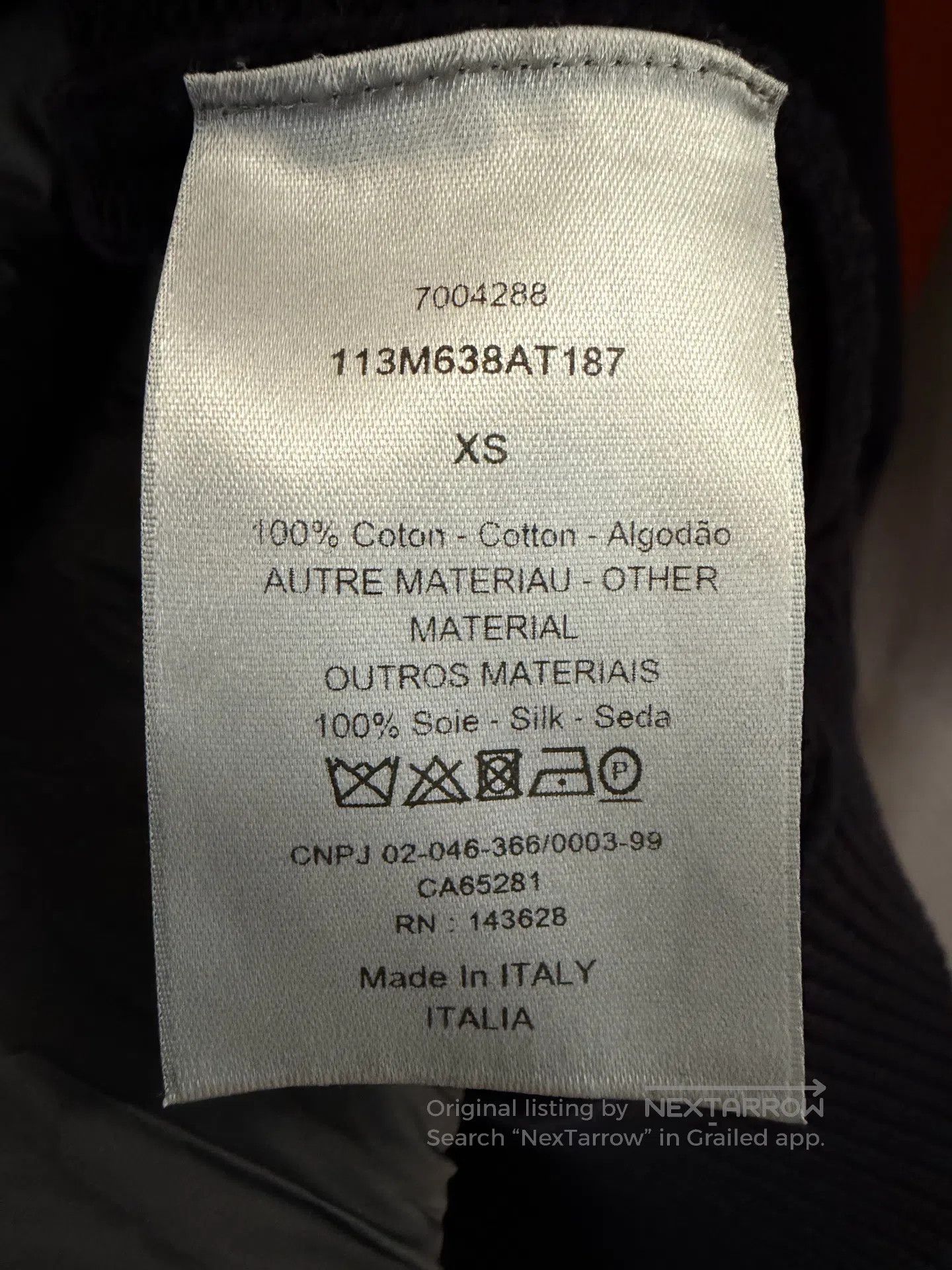 Dior Dior Black Qilin Arm Full-Print Logo Sweater| Size US XS / EU 42 / 0 - 4 Thumbnail