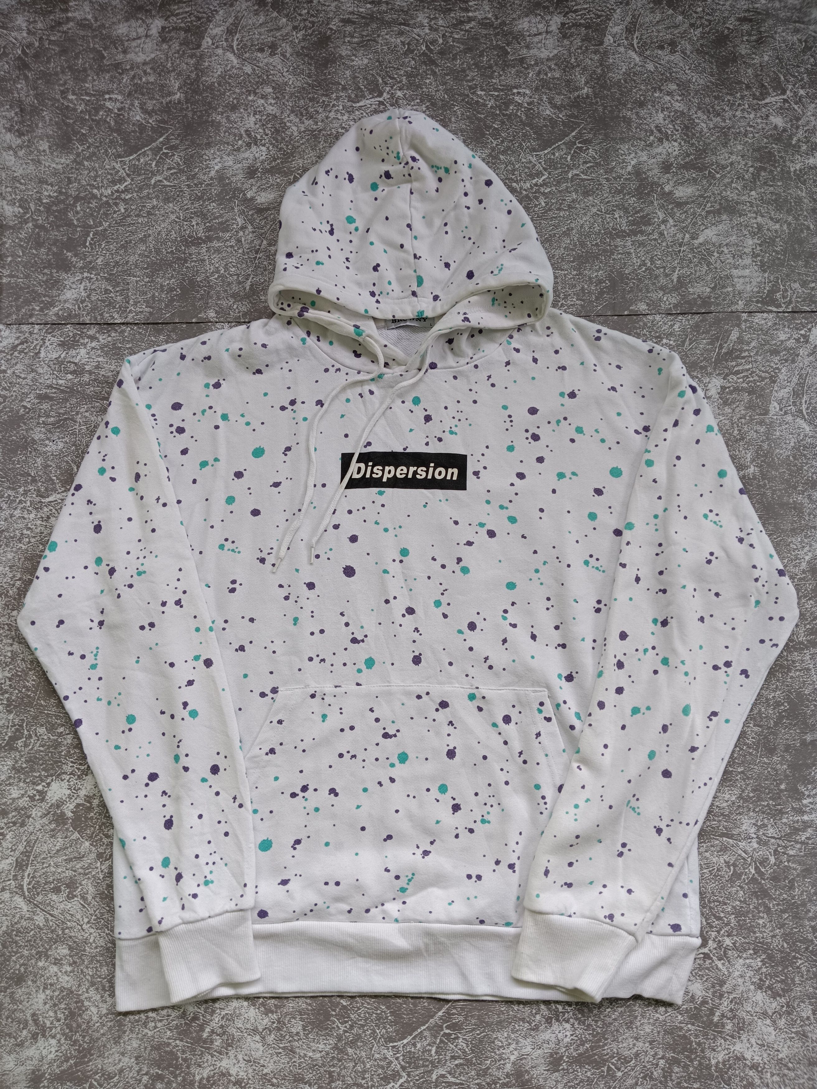 Japanese Brand Browny Wego Hoodie Dispreion Painted Size L / US 10 / IT 46 - 1 Thumbnail