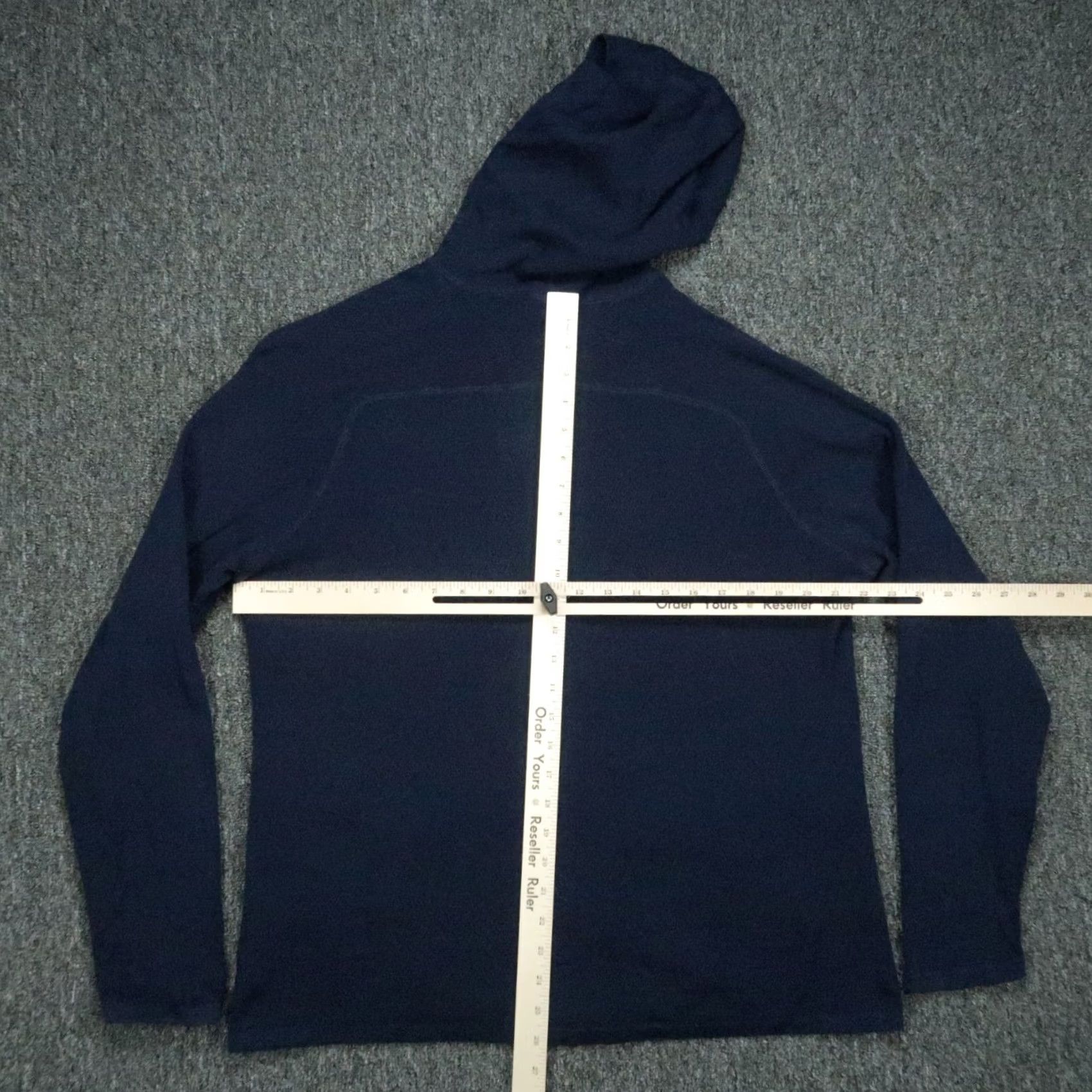 Theory Theory Hoodie Mens Large Blue Full Zip Pockets Hooded Shirt Sweater Knit Cotton Slim Regular Brand: Theory, Men, Blues Size US L / EU 52-54 / 3 - 6 Thumbnail