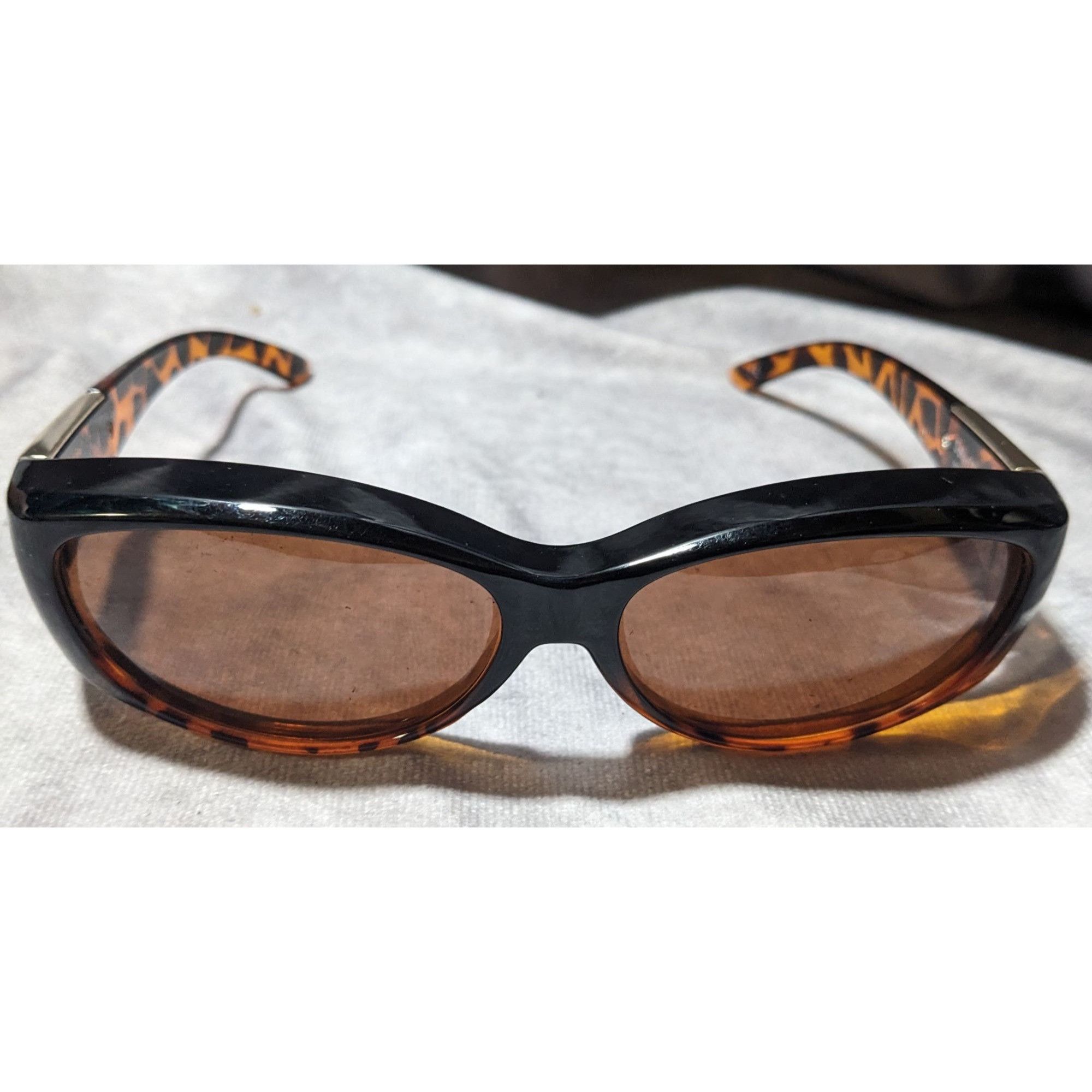 Other Solar Shield Retro Tortoise Gold Lattice Sunglasses Size ONE SIZE - 1 Thumbnail