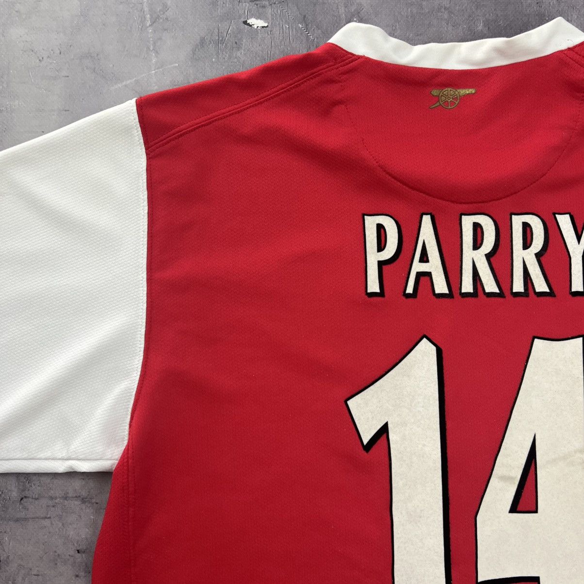 Other Rare! Parry 14 Nike Arsenal Soccer Jersey Shirt 00s Size US M / EU 48-50 / 2 - 17 Thumbnail