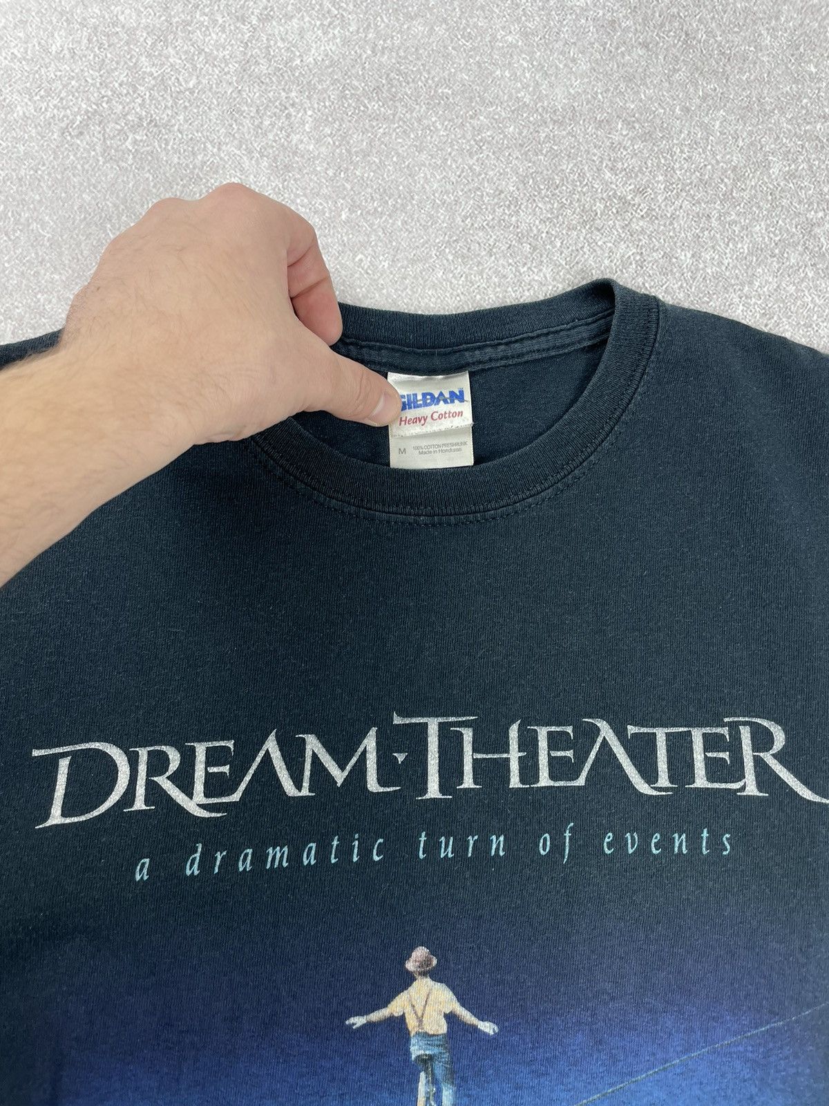 Band Tees × Vintage Vintage Dream Theater “A Dramatic Turn Of Events”Tour Tee Size US M / EU 48-50 / 2 - 6 Thumbnail
