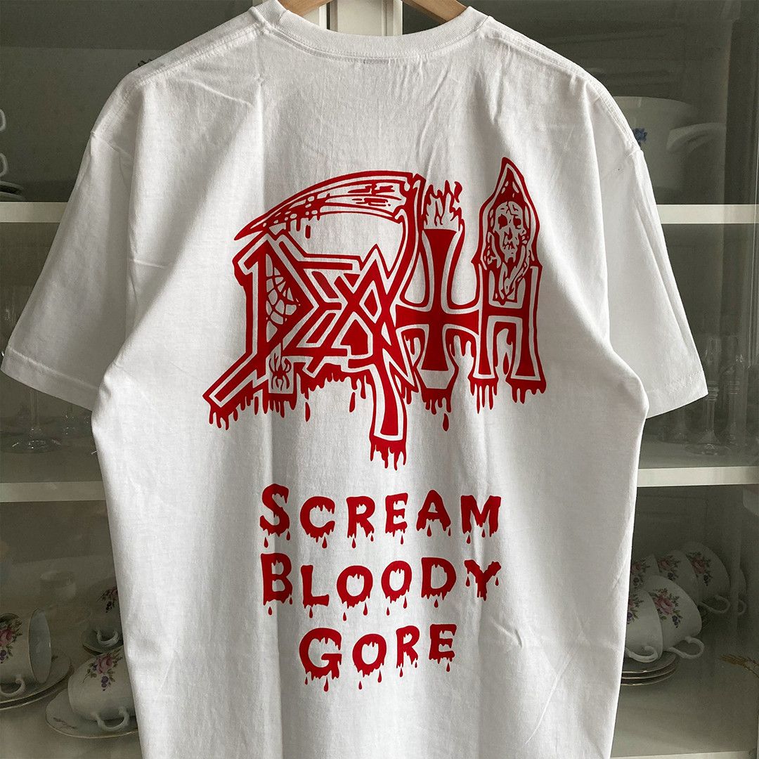 Band Tees T-shirt Death - Scream Bloody Gore - death metal band Size US L / EU 52-54 / 3 - 6 Thumbnail